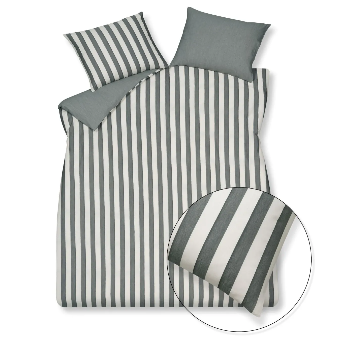 Cheap Bath & Living Vandyck Duvet cover HOME 97 Off Black 200x220 cm (cotton / tencel)