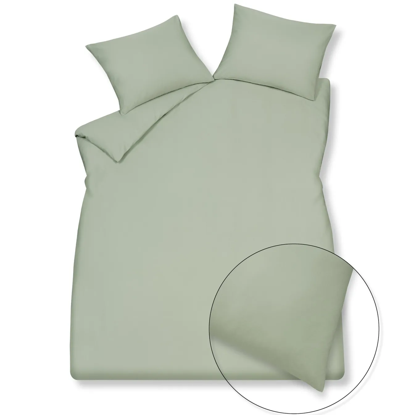 Clearance Bath & Living Vandyck Duvet cover HOME 98 Smoke Green 200x220 cm (HCMI23187)