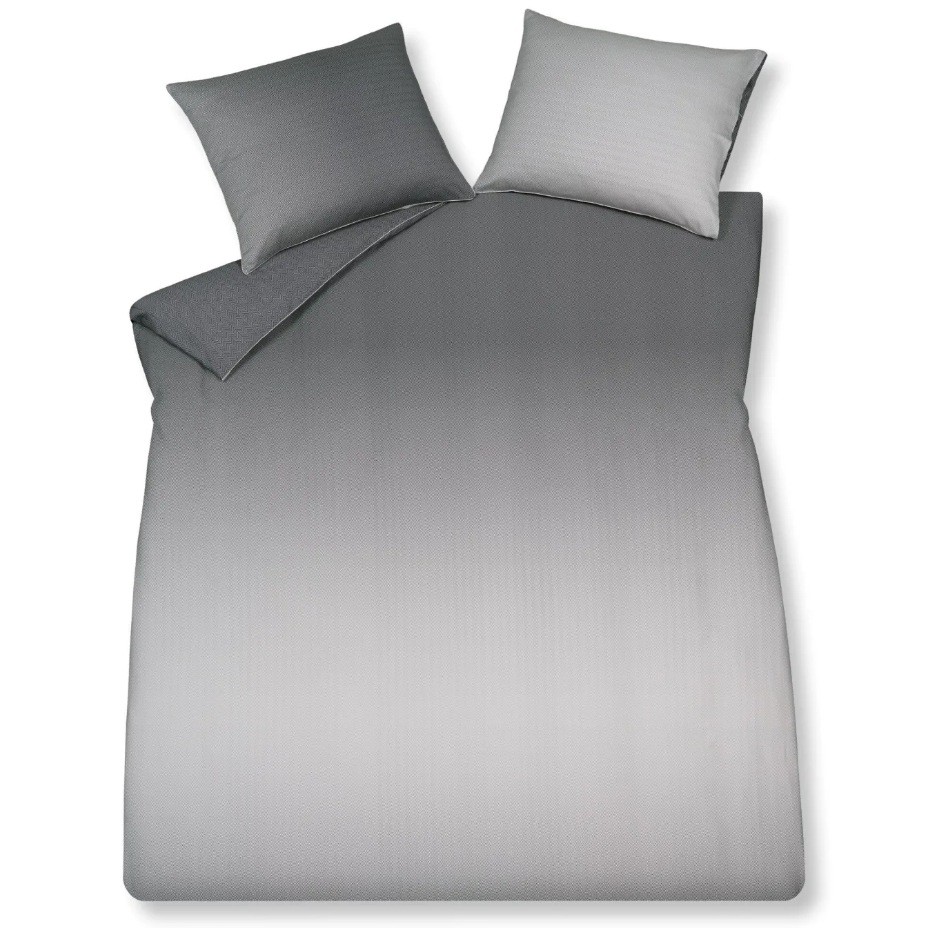 Outlet Bath & Living Vandyck Duvet cover HOME Milano Off Black 240x220 cm (satin cotton)
