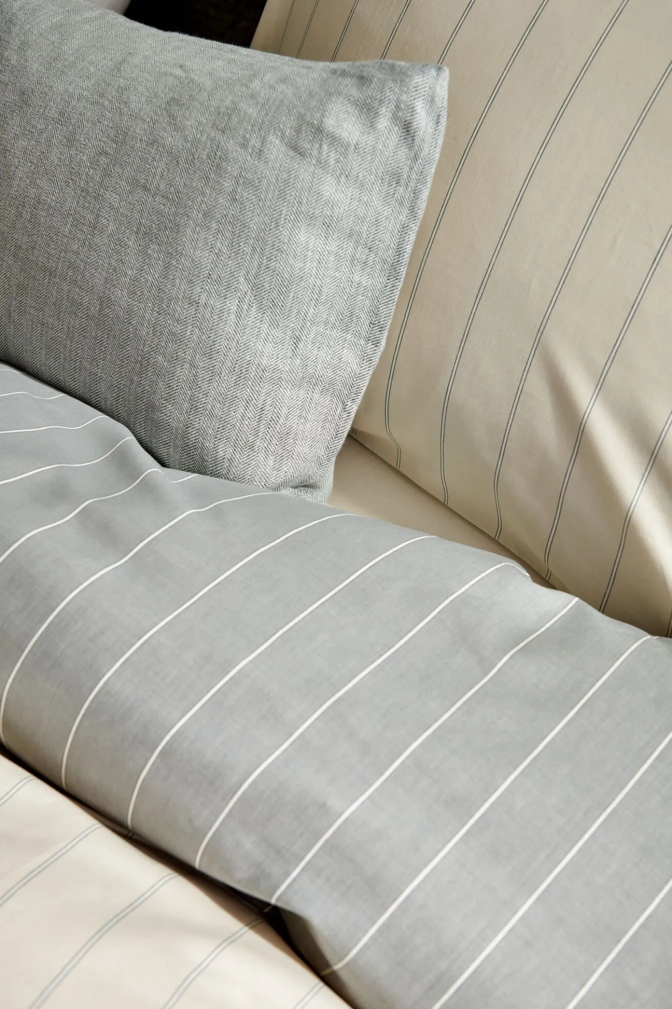 Best Bath & Living Vandyck Duvet cover HOME Puglia Cream Tan 200x220 cm (percale cotton)