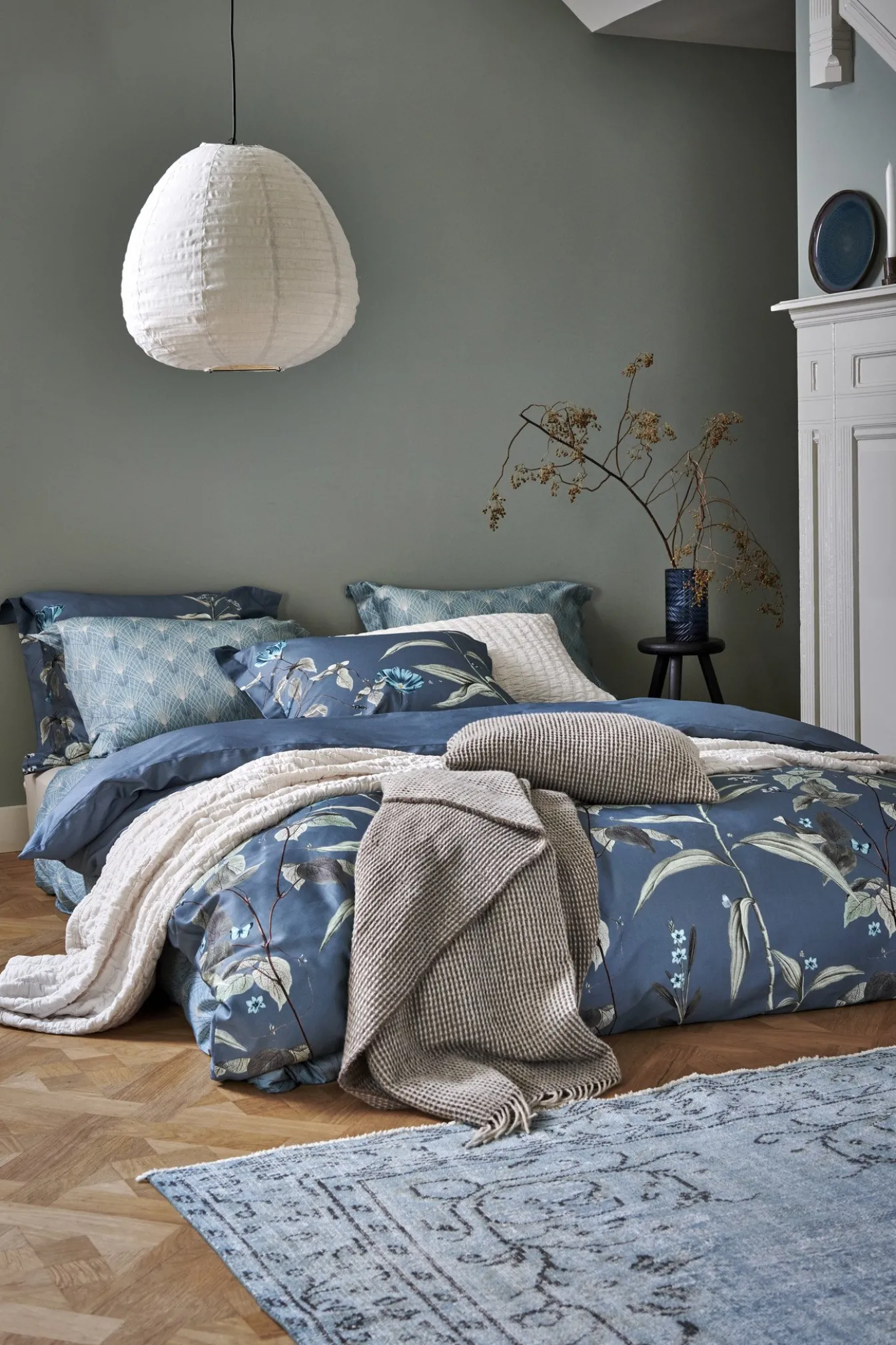 New Bath & Living Vandyck Duvet cover MORNING STAR Pearl Blue 240x220 cm (SAM122230)