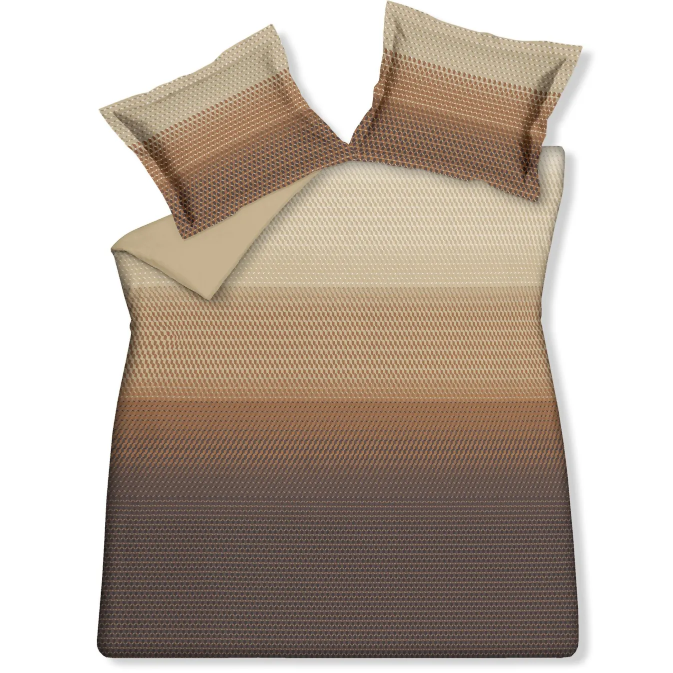 Online Bath & Living Vandyck Duvet cover PATTERN PLAY Latte 140x220 cm (satin) SAM122224