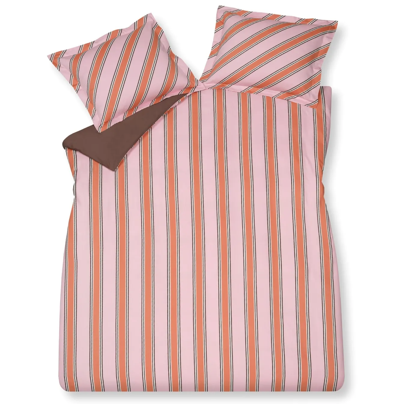 Cheap Bath & Living Vandyck Duvet cover PREPPY STRIPE Pink 240x220 cm (satin cotton)