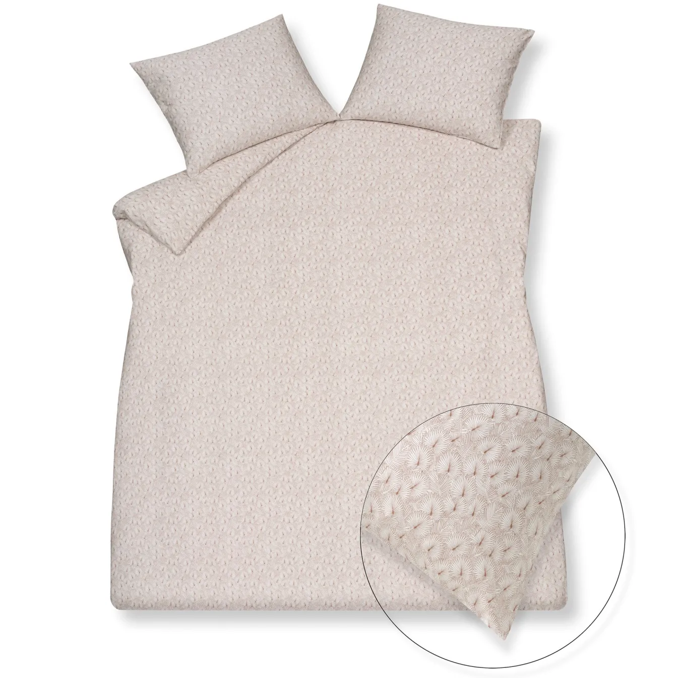 Outlet Bath & Living Vandyck Duvet cover PURE 58 Brownie 240x220 cm (satin cotton) PRSA21258
