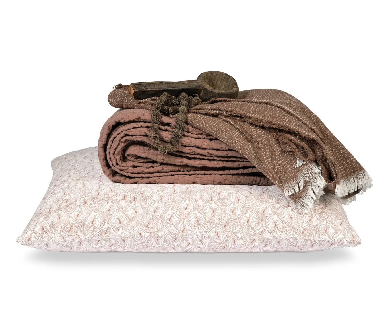 Outlet Bath & Living Vandyck Duvet cover PURE 58 Brownie 240x220 cm (satin cotton) PRSA21258