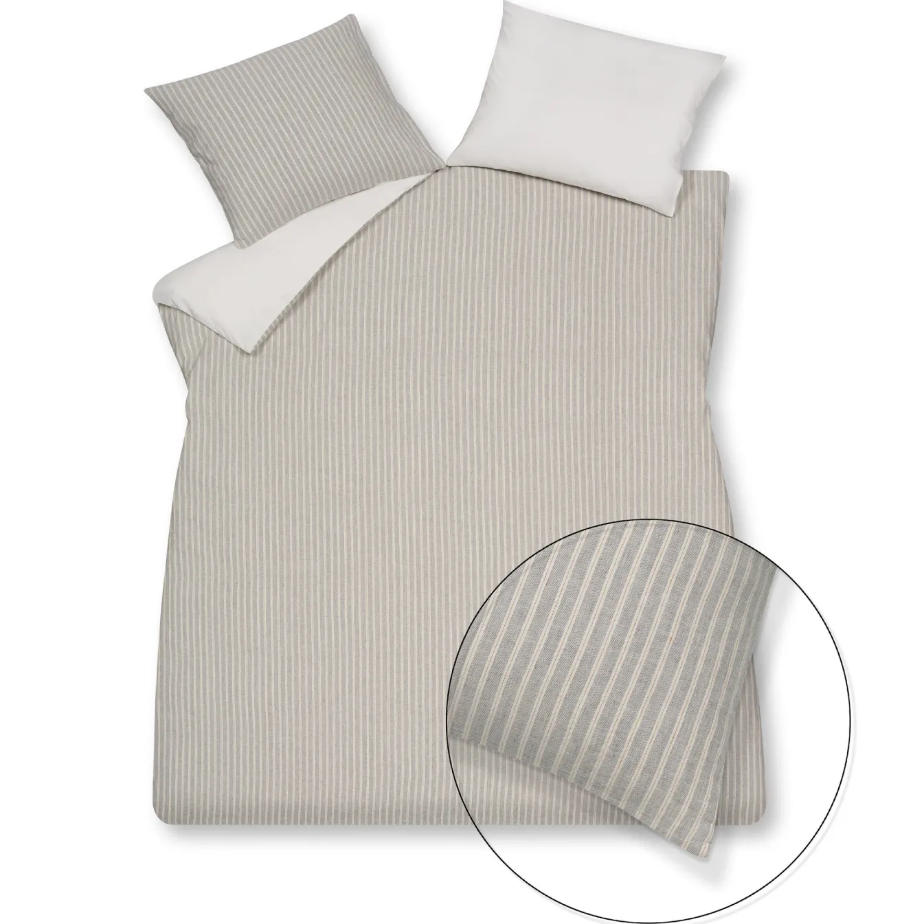 Sale Bath & Living Vandyck Duvet cover PURE 40 Light Honey 200x220 cm (linen / cotton) PRSA20140