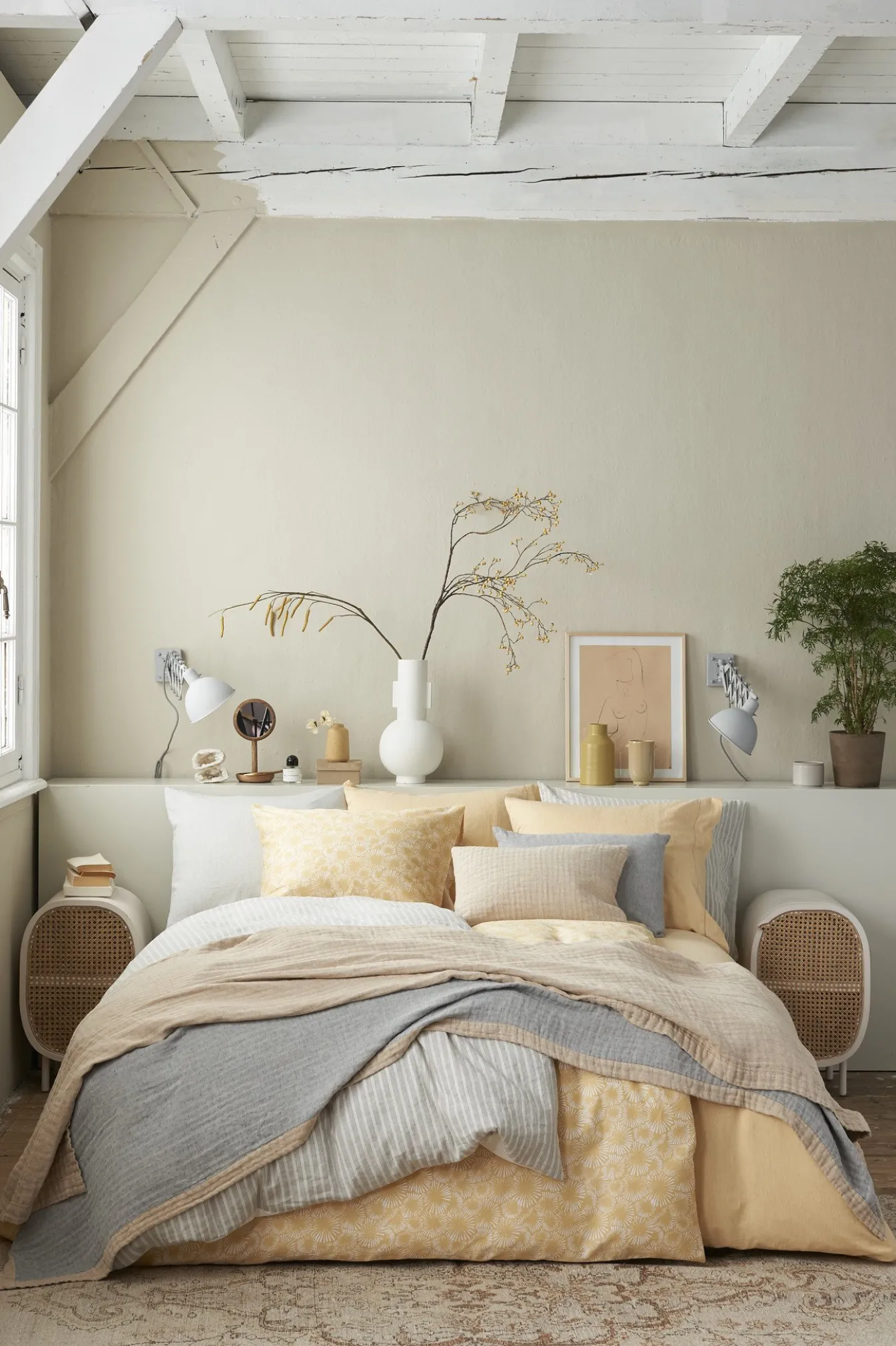 Sale Bath & Living Vandyck Duvet cover PURE 40 Light Honey 200x220 cm (linen / cotton) PRSA20140