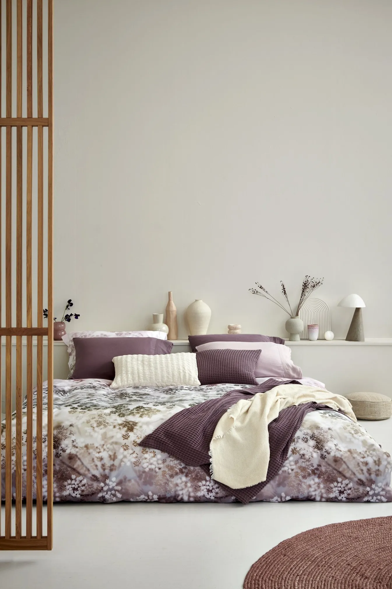 New Bath & Living Vandyck Duvet cover PURE 07 Moonscape 200x220 cm (linen / satin cotton) PRSA17207