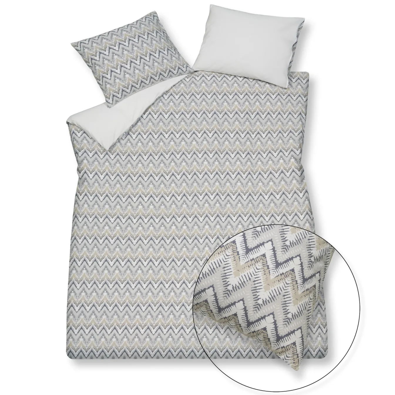 Shop Bath & Living Vandyck Duvet cover PURE 61 multi 240x220 cm (cotton percale) PRSA22161
