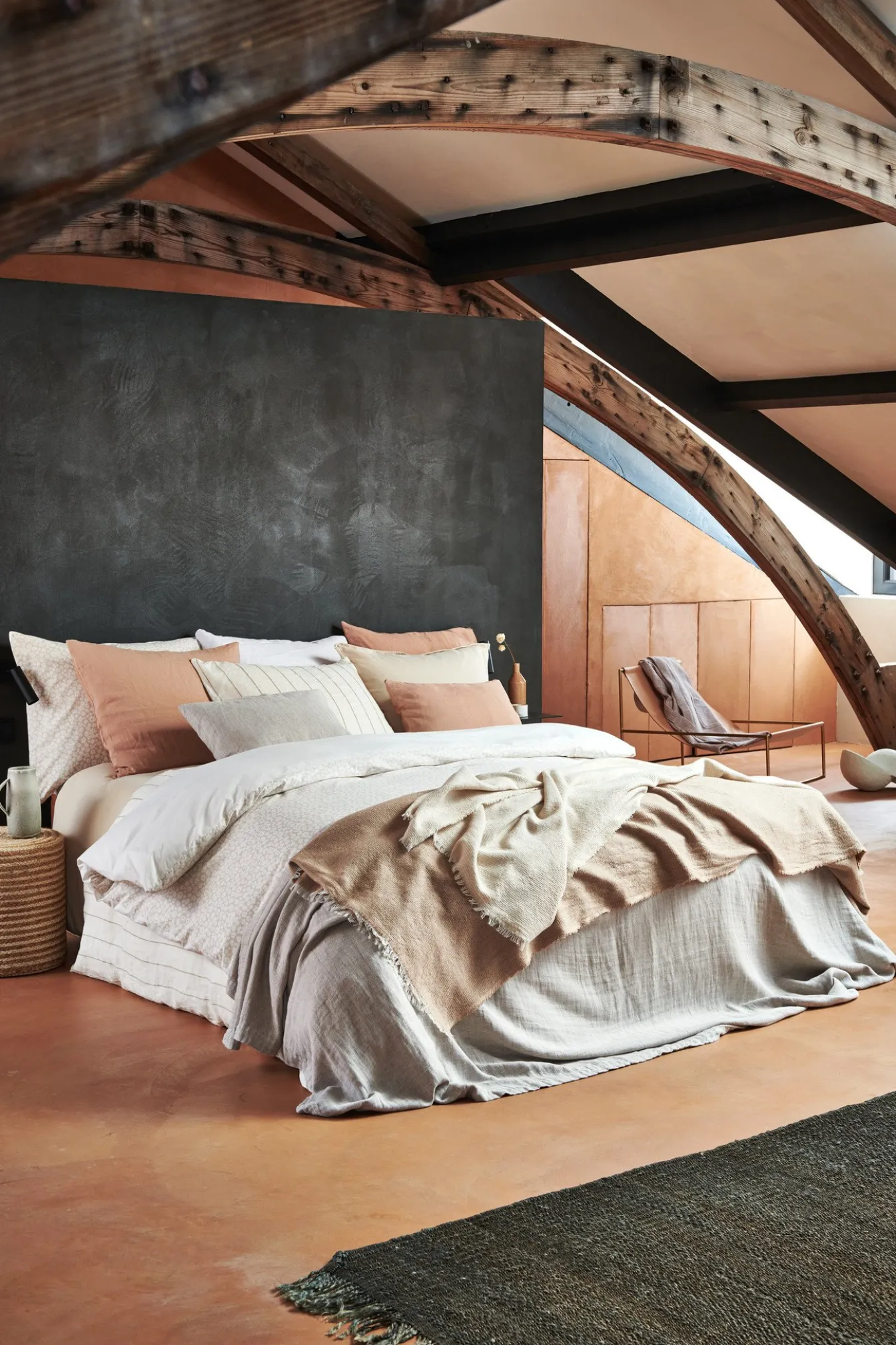 New Bath & Living Vandyck Duvet cover PURE 55 Natural 240x220 cm (linen / cotton) PRSA21155