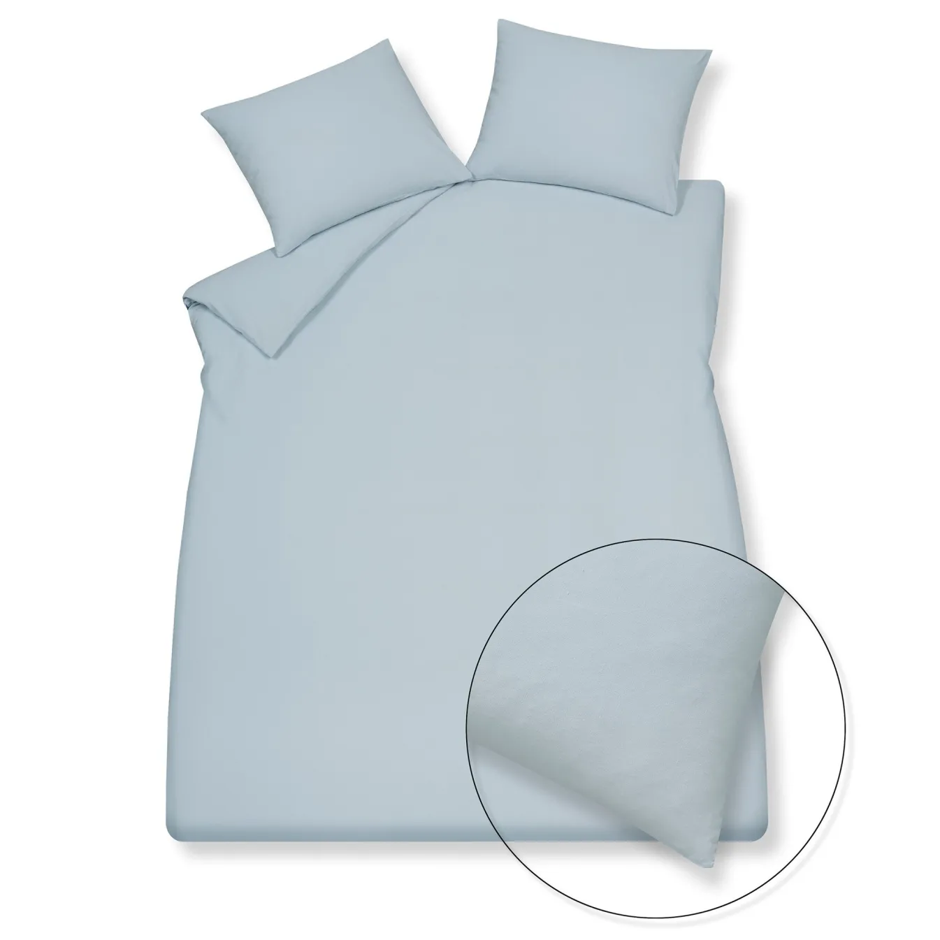 Store Bath & Living Vandyck Duvet cover PURE 66 Powder Blue 240x220 cm (PRSA23166)