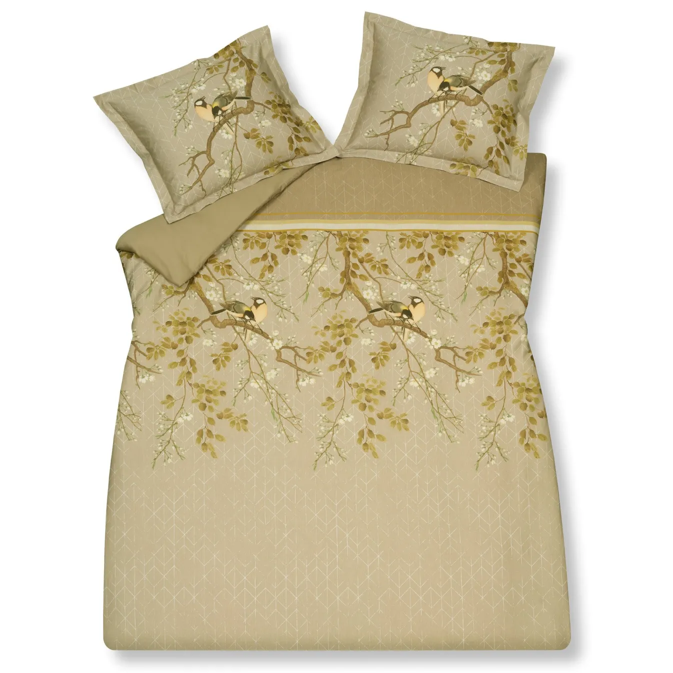 Shop Bath & Living Vandyck Duvet cover SUNKISSED Natural 200x220 cm (satin) SASA21210