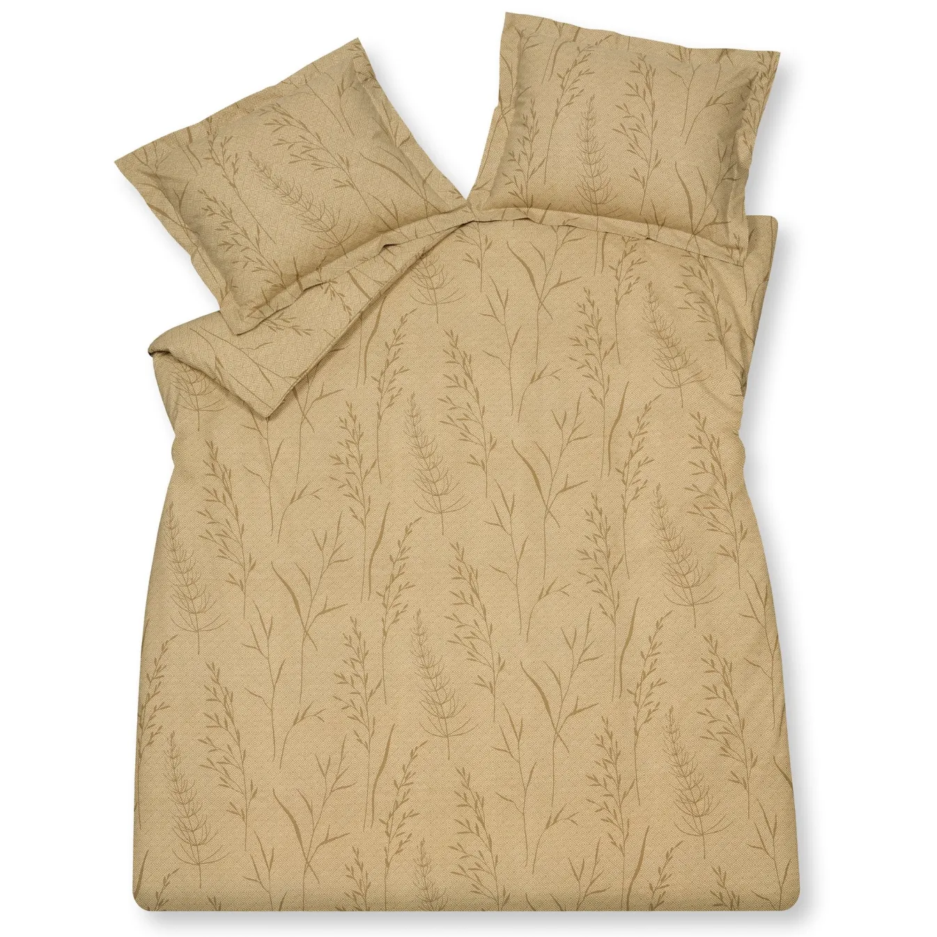 Online Bath & Living Vandyck Duvet cover TINY LEAVES Beach 200x220 cm (cotton) CLBB21103