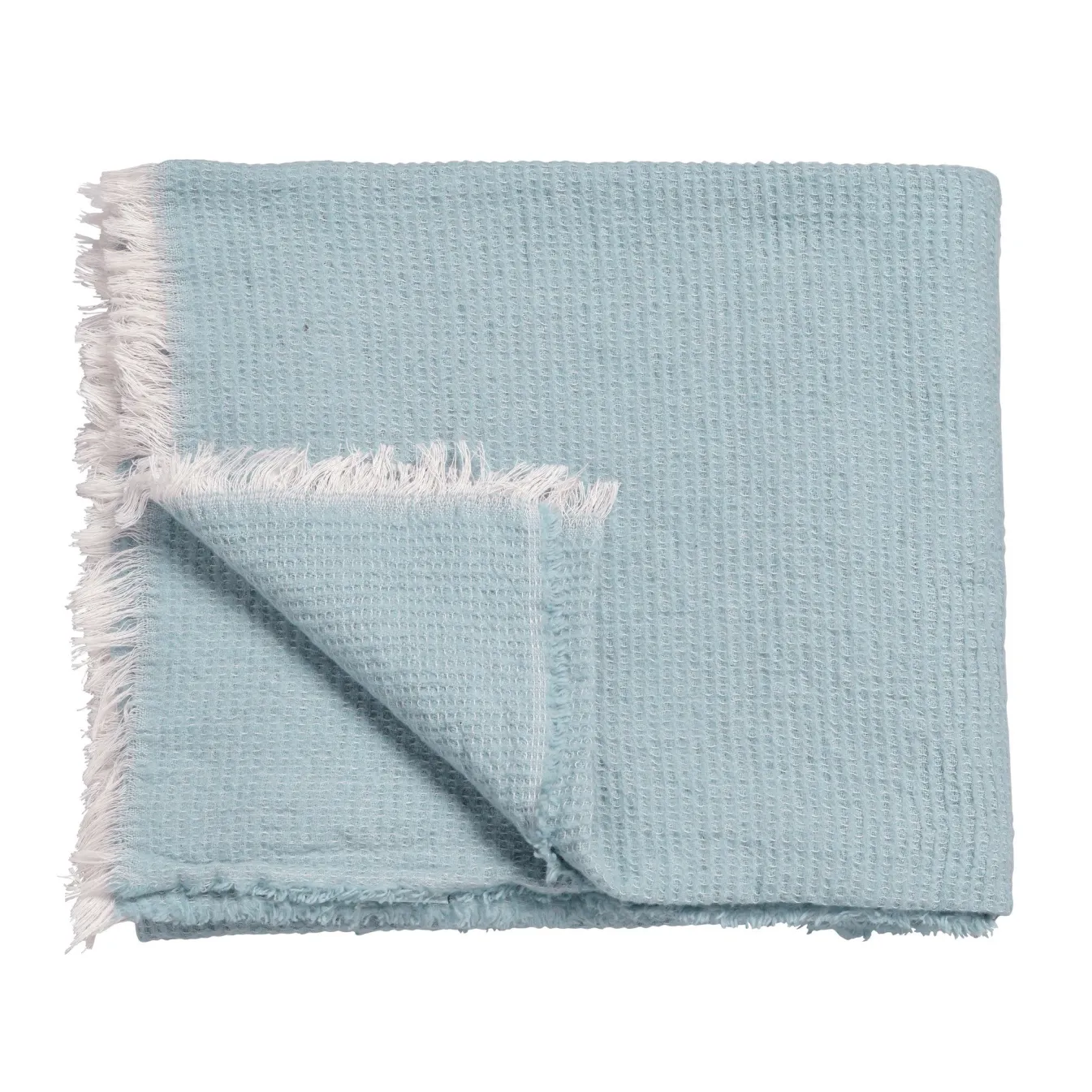 New Bath & Living Vandyck HOME 89 throw 130x220 cm color Pearl Blue (HCLO21101)