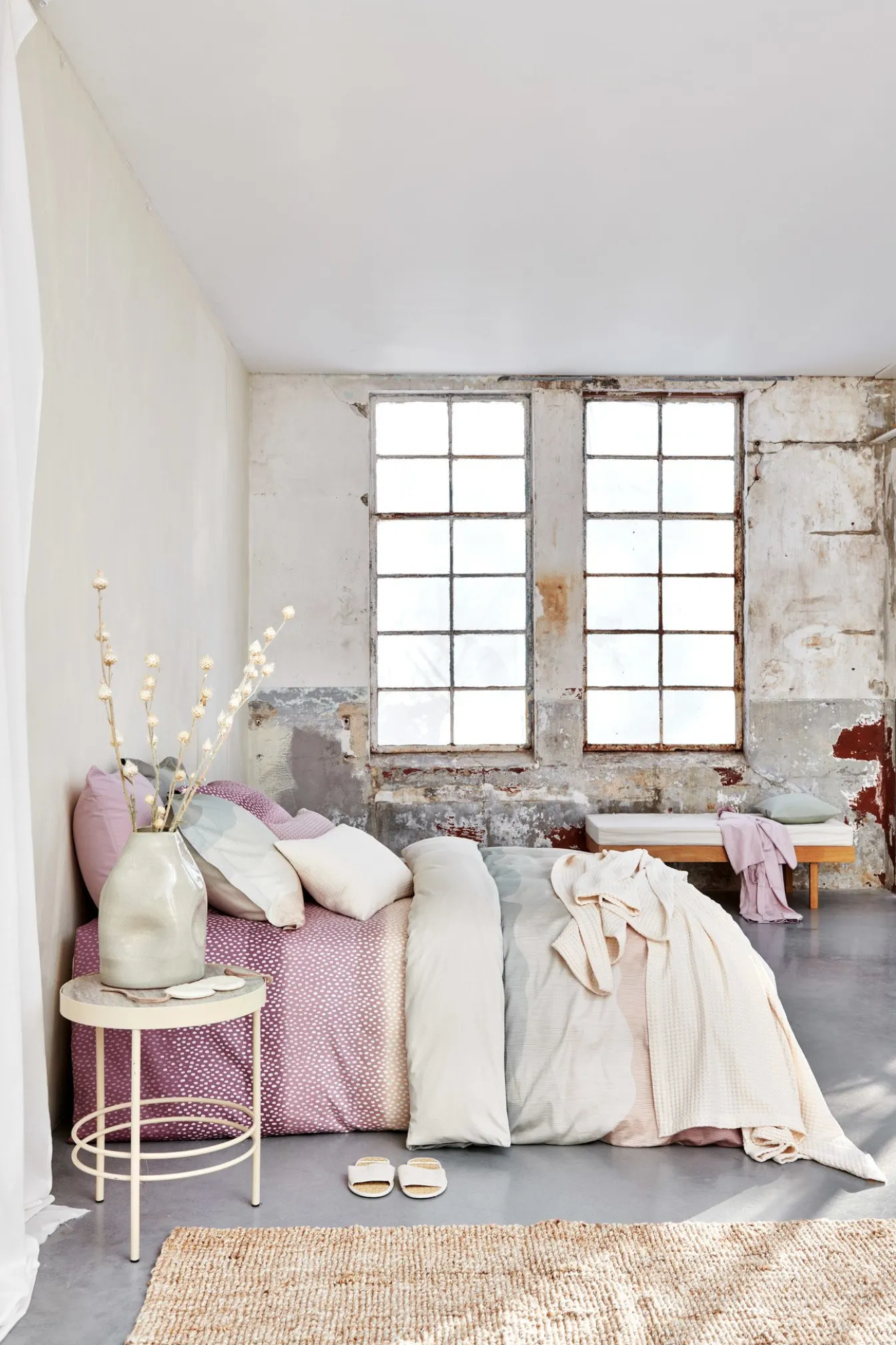 Store Bath & Living Vandyck HOME Pique waffle blanket 160x250 cm Apricot Blush (BLMK16101)
