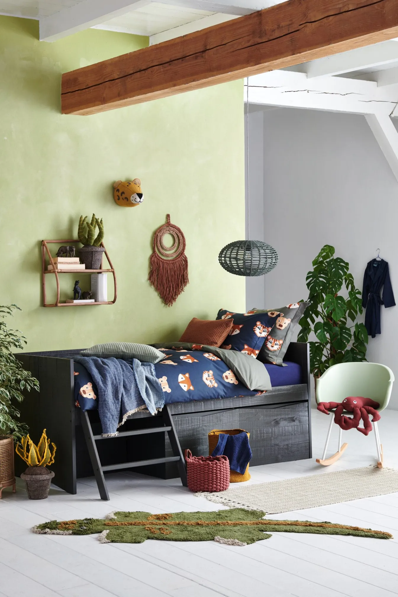 Best Bath & Living Vandyck HOME Pique waffle blanket 160x250 cm Earth Green (BLMK16101)