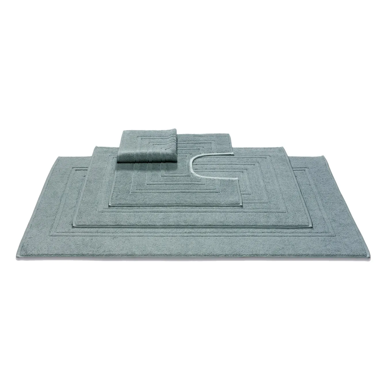 Flash Sale Bath & Living Vandyck HOUSTON bath mat color Pearl Blue (CO010)