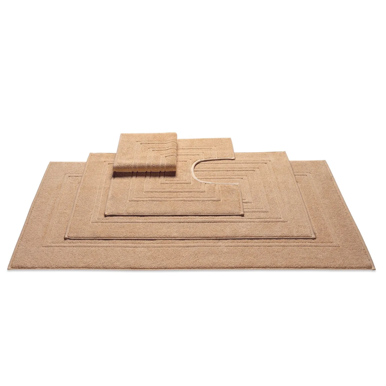 Hot Bath & Living Vandyck HOUSTON bath mat color Praline (CO010)