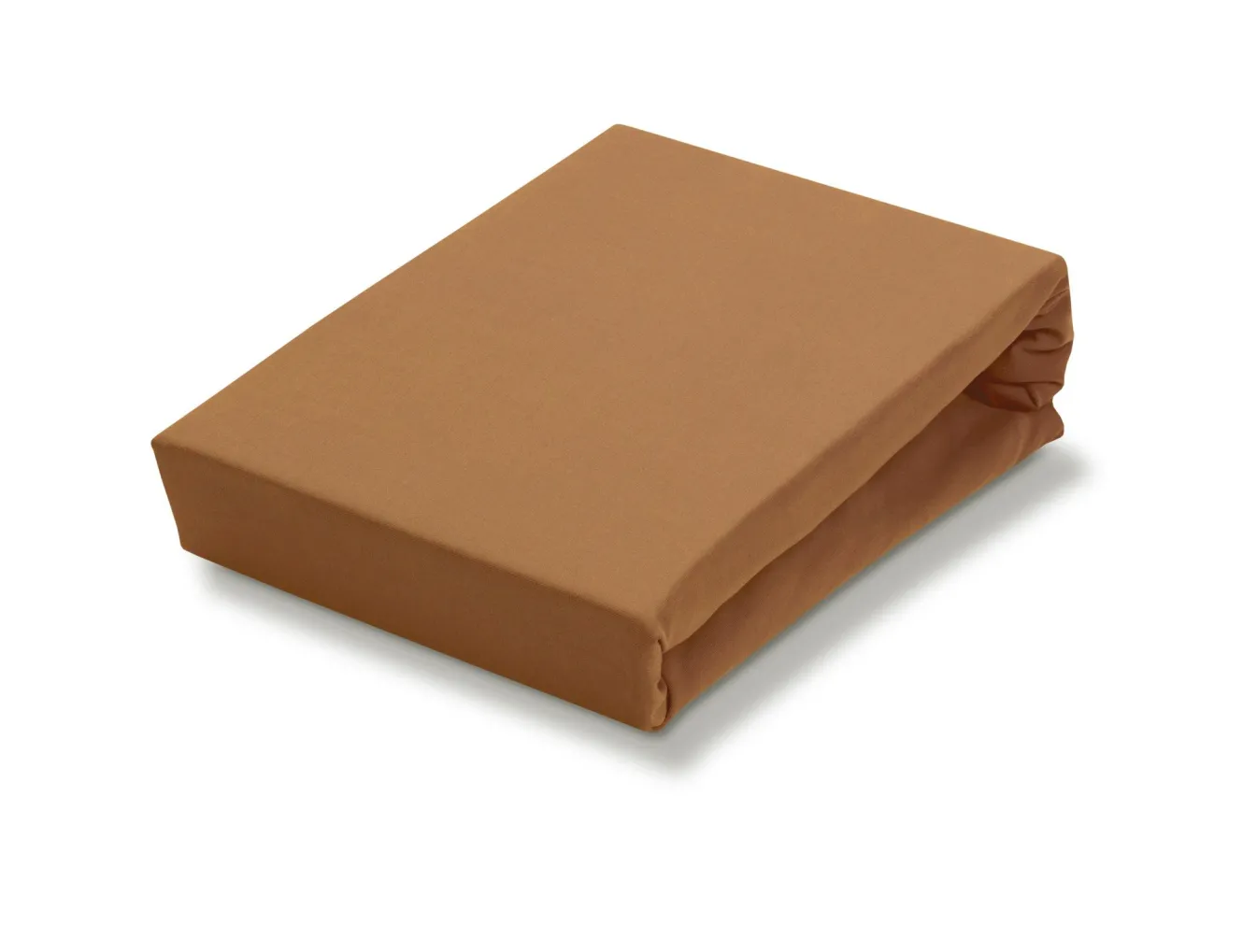 Flash Sale Bath & Living Vandyck Jersey supreme fitted sheet Cognac-162 (stretch) SLKM8201