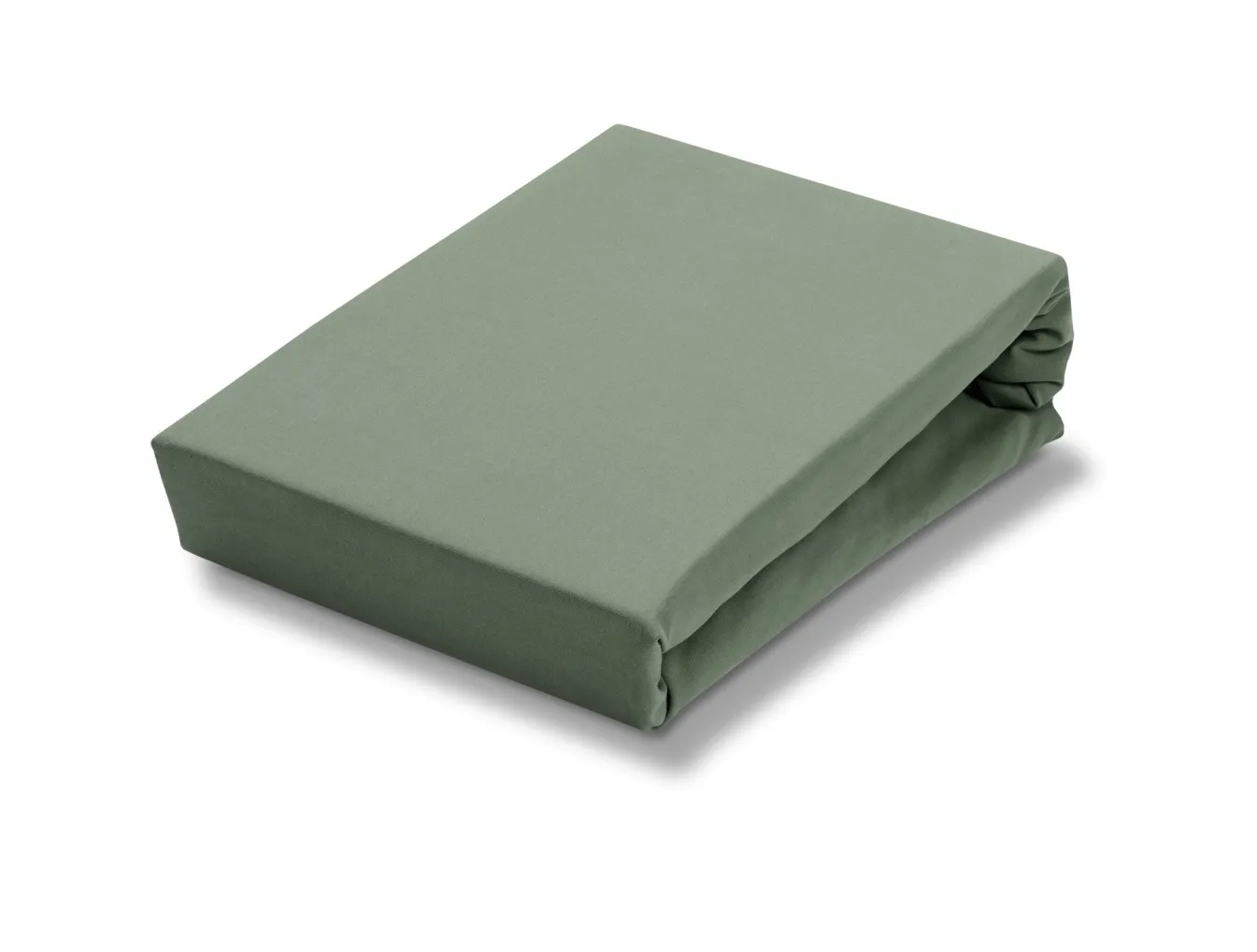 Best Bath & Living Vandyck Jersey supreme fitted sheet Olive-113 (stretch) SLKM8201