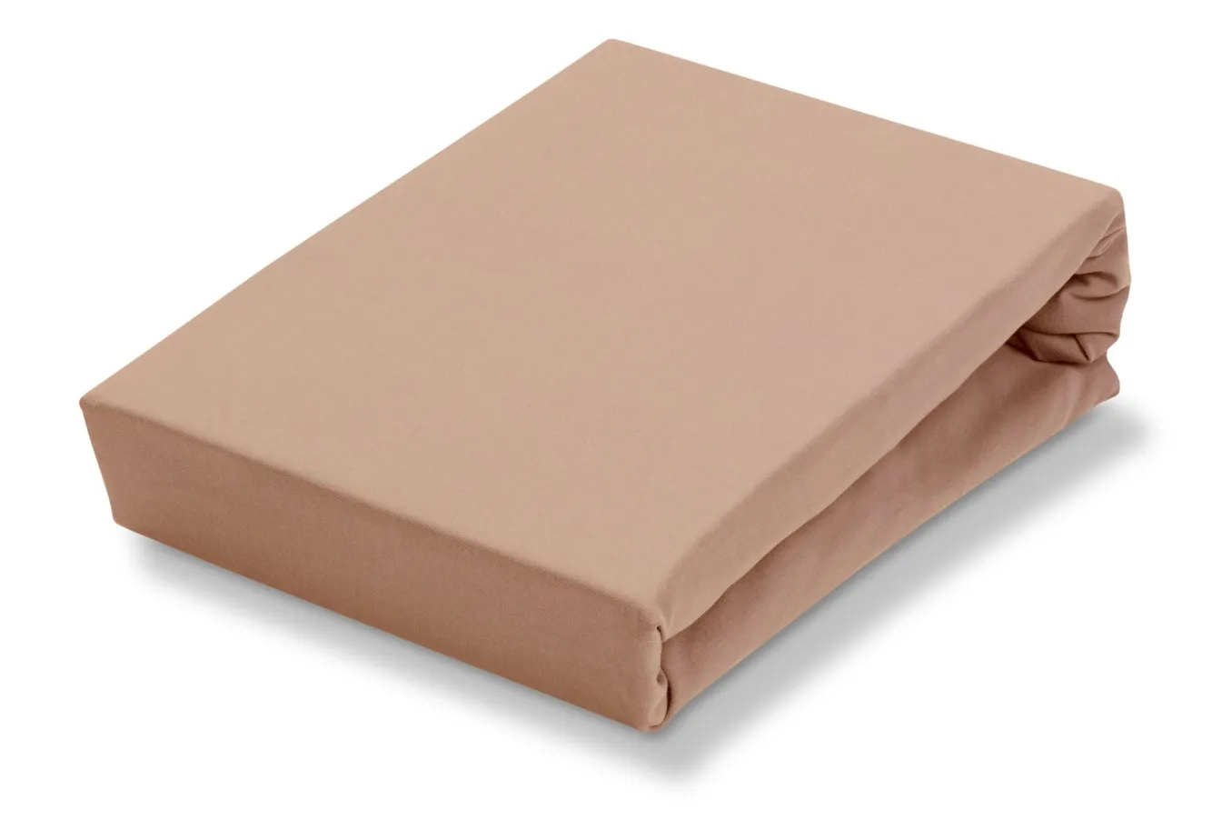 Fashion Bath & Living Vandyck Jersey supreme fitted sheet Praline-163 (stretch) SLKM8201