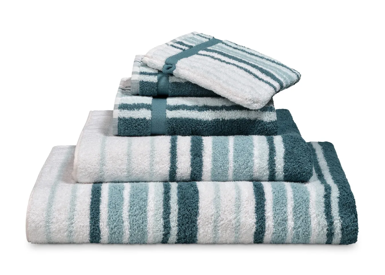 Outlet Bath & Living Vandyck Package deal 52: 3x bath towel ONTARIO Storm Blue