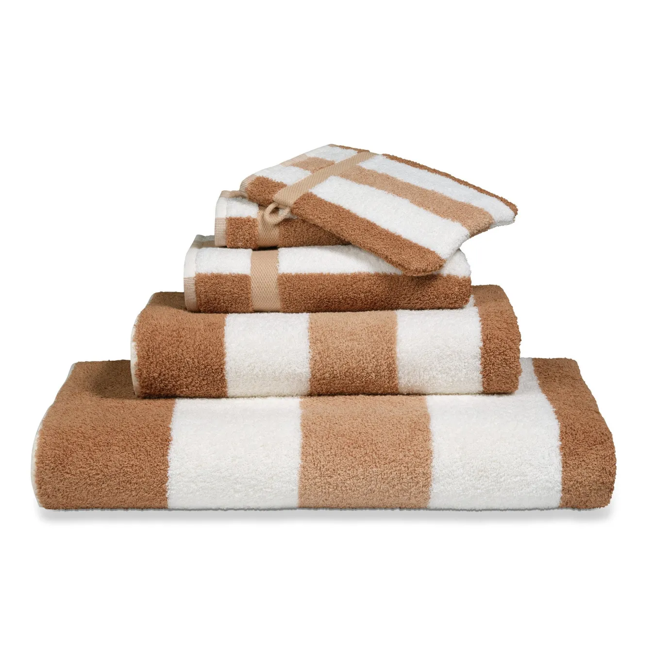 Discount Bath & Living Vandyck Package deal 69: 4x guest towel VANCOUVER Praline