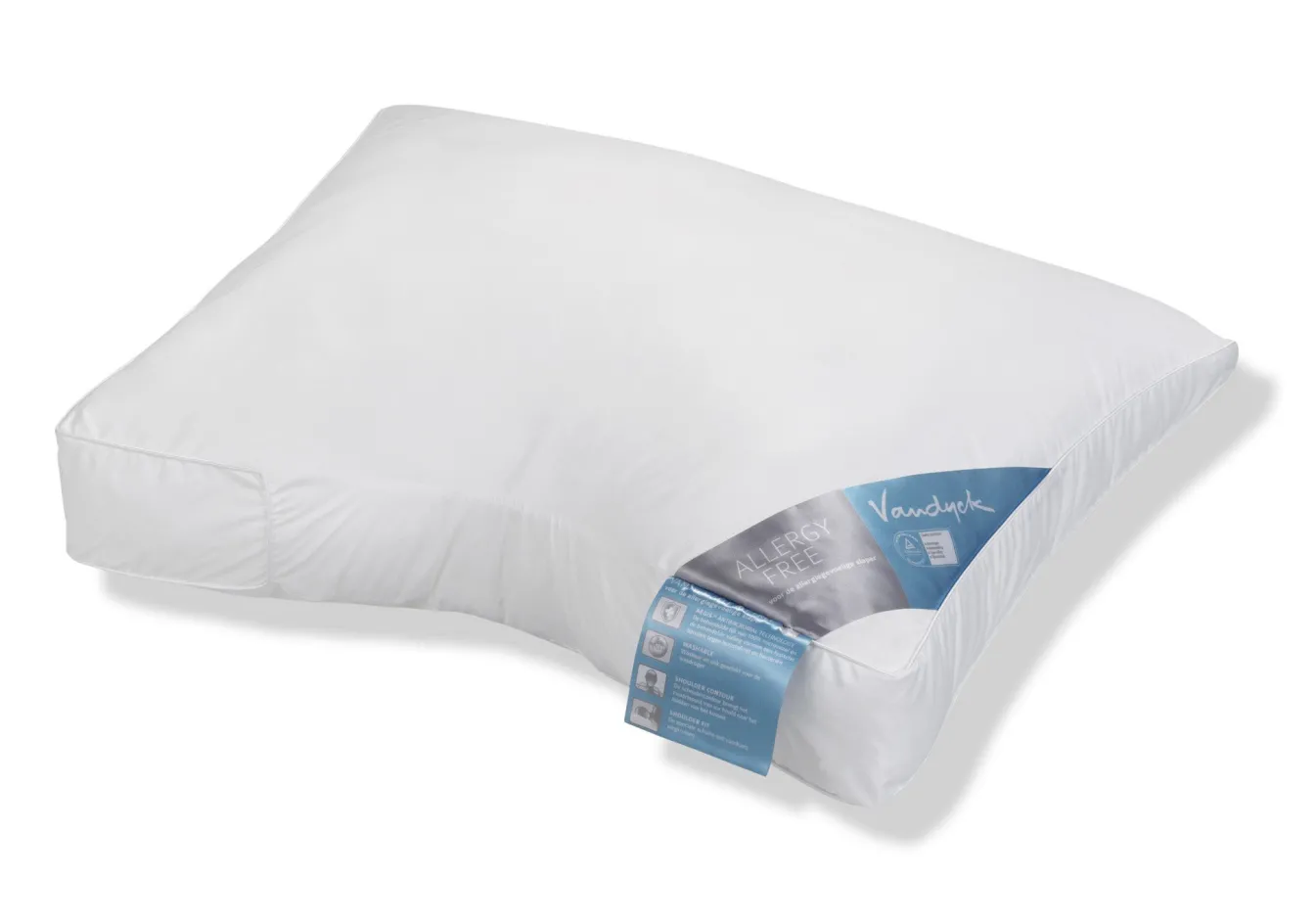 Outlet Bath & Living Vandyck Pillow ALLERGY FREE medium (washable) BFAF13203