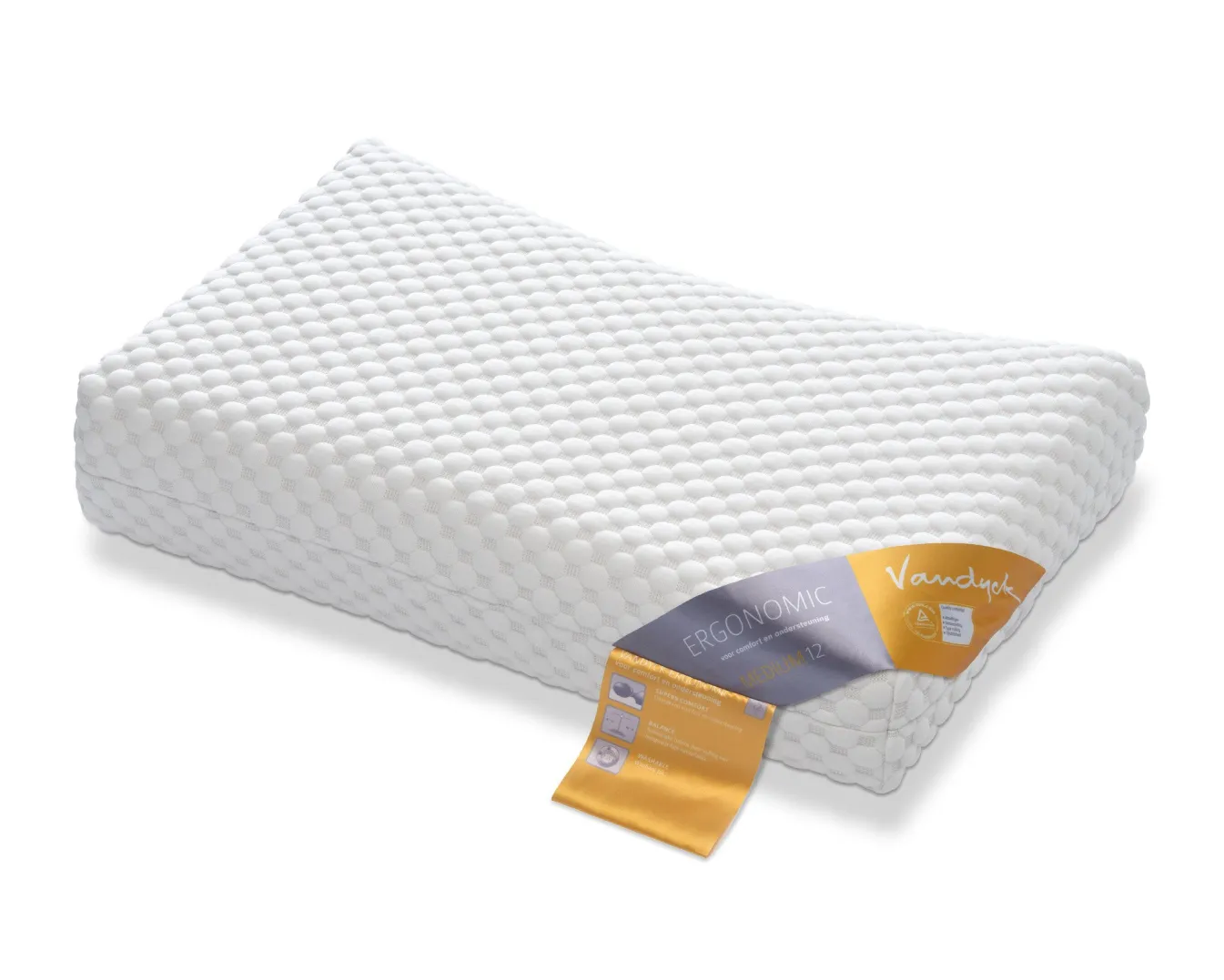 Online Bath & Living Vandyck Pillow ERGONOMIC medium 12 (BEEG20101)