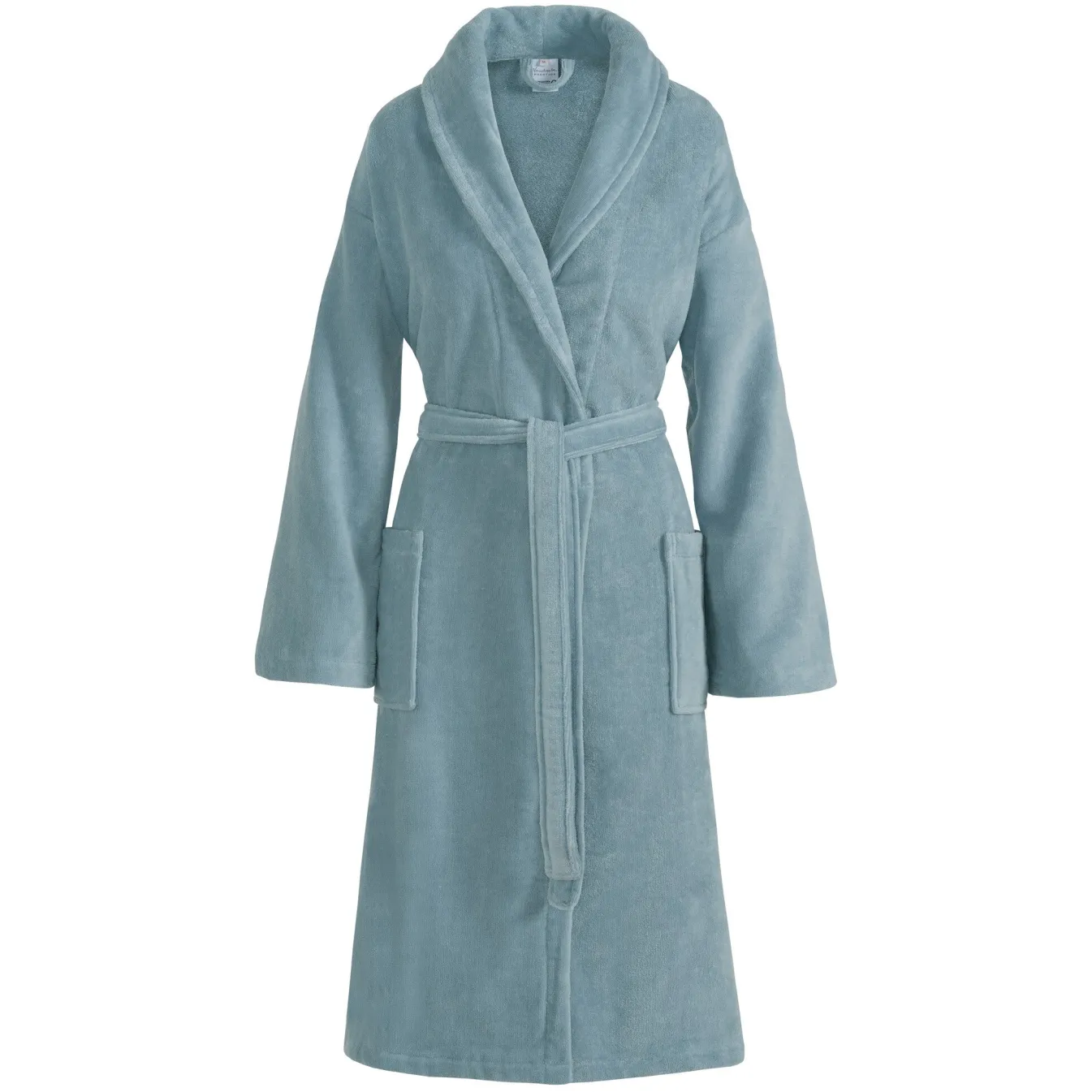 Store Bath & Living Vandyck PRESTIGE Pearl Blue bathrobe, cotton