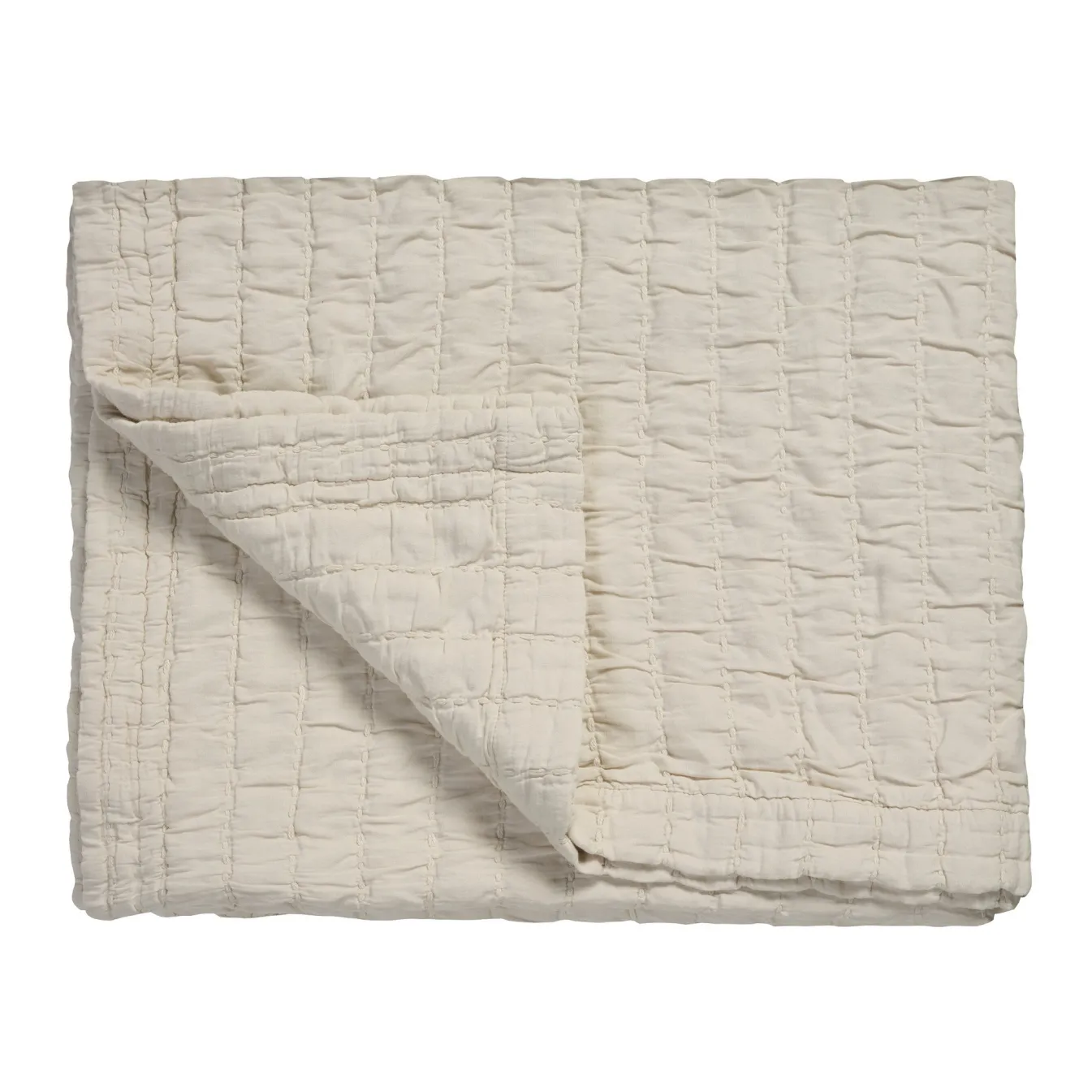 Best Sale Bath & Living Vandyck PURE 64 throw/bedspread 180x260 cm Cream Tan (cotton) PRSA22264