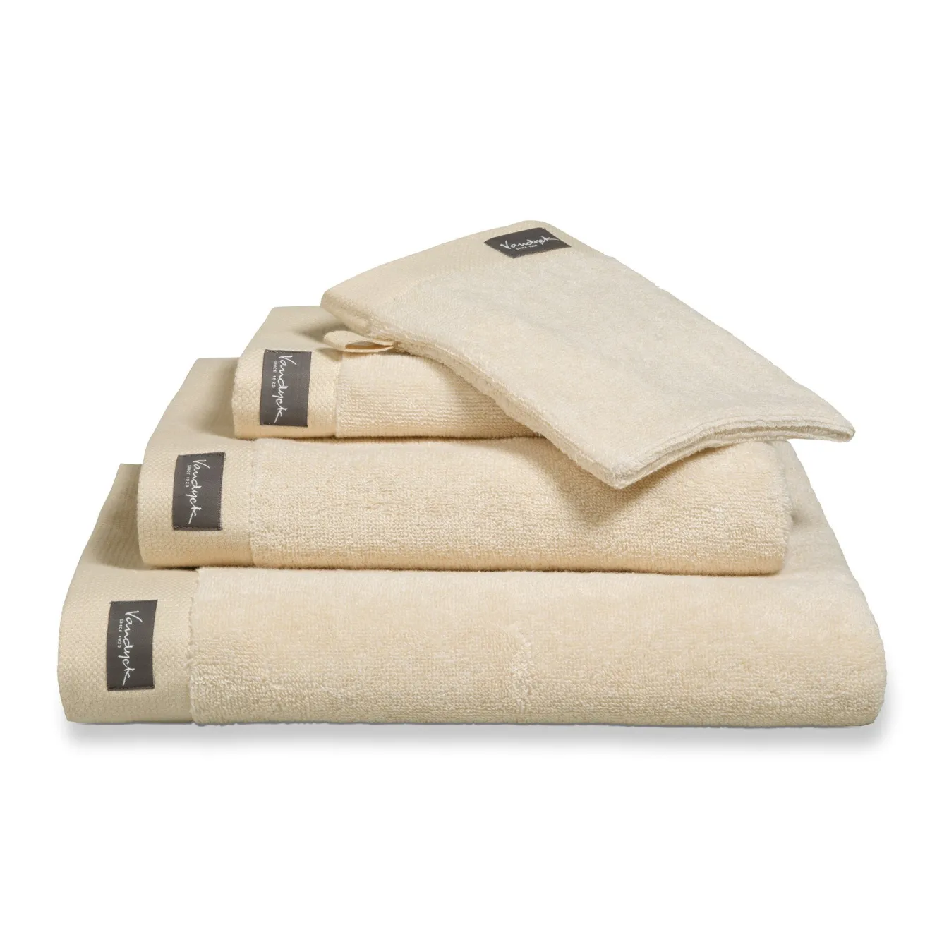 Discount Bath & Living Vandyck Towel HOME Mouliné Bleached Sand-207 (BAKC18201)