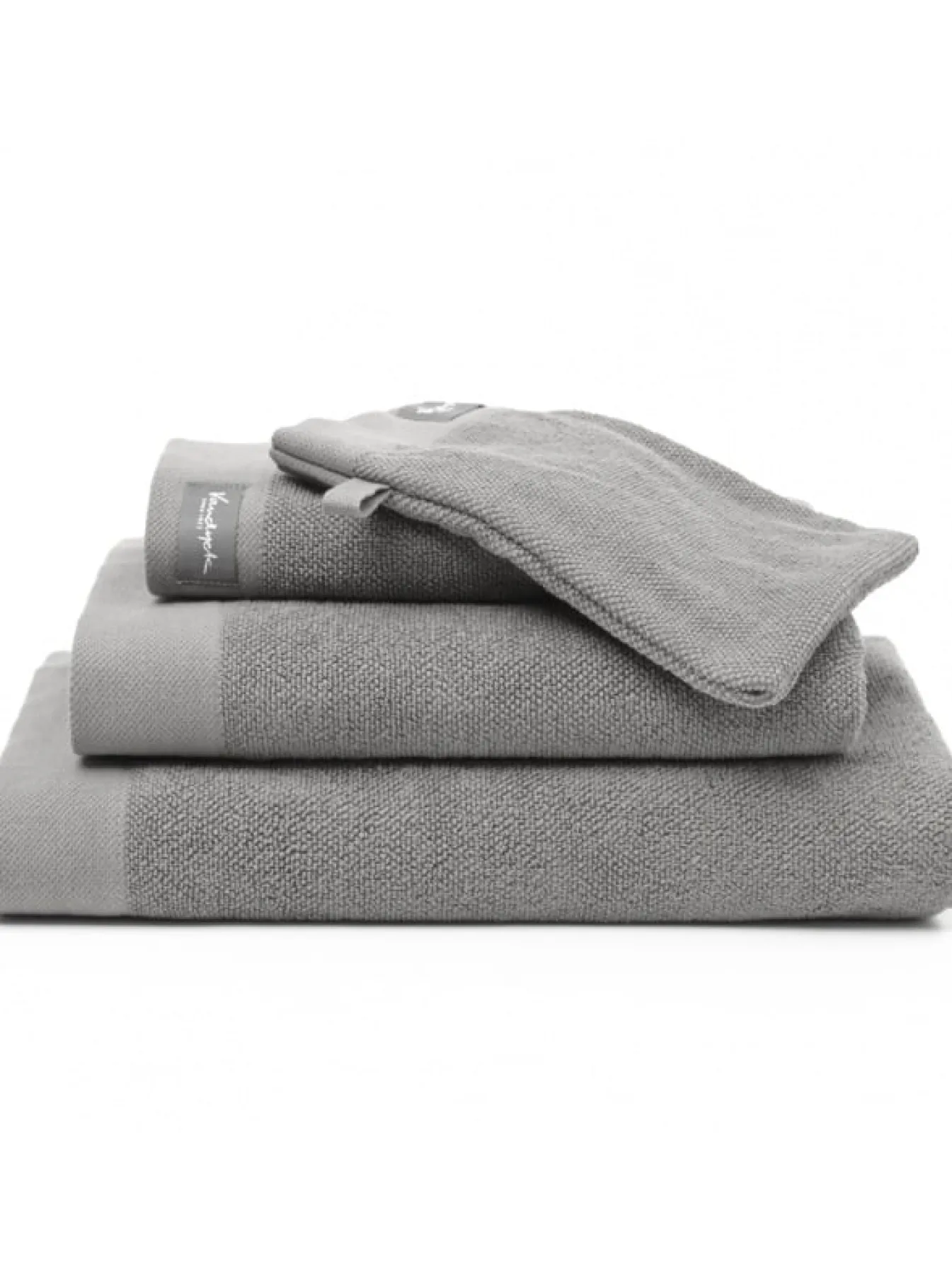 Fashion Bath & Living Vandyck Towel HOME Uni Mole Gray-001 (BAKC13202)