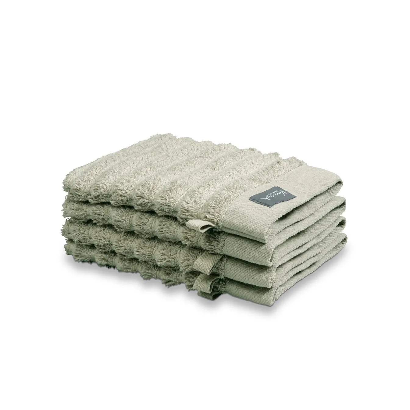 Shop Bath & Living Vandyck Towel HOME Wave Smoke Green-814