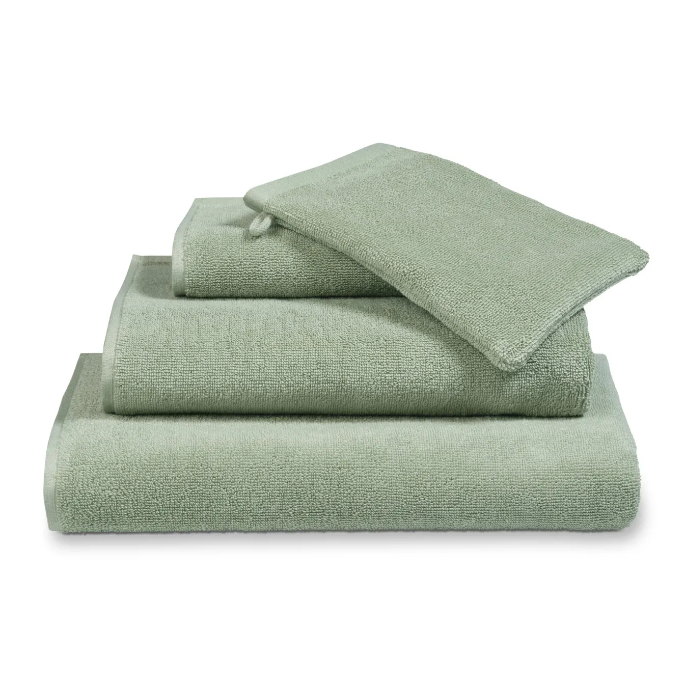 Cheap Bath & Living Vandyck Towel VERONA Uni color Smoke green-814