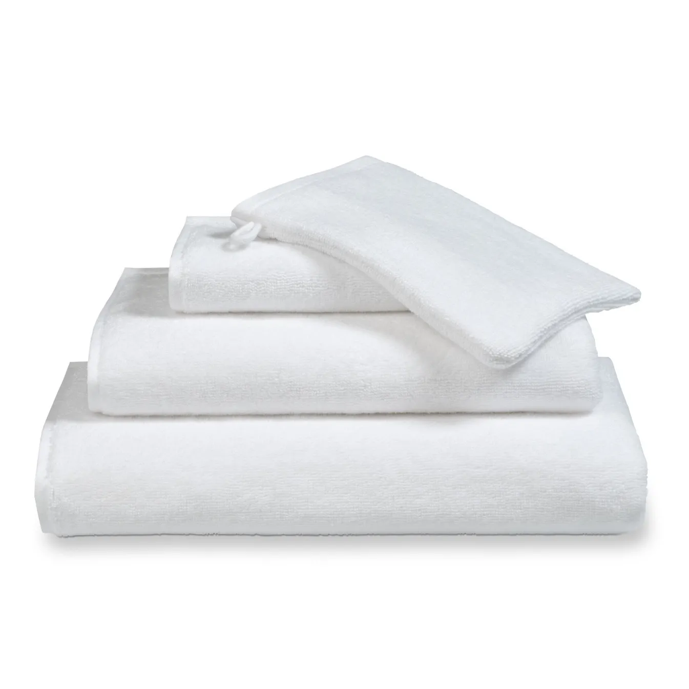 Shop Bath & Living Vandyck Towel VERONA Uni color White-090