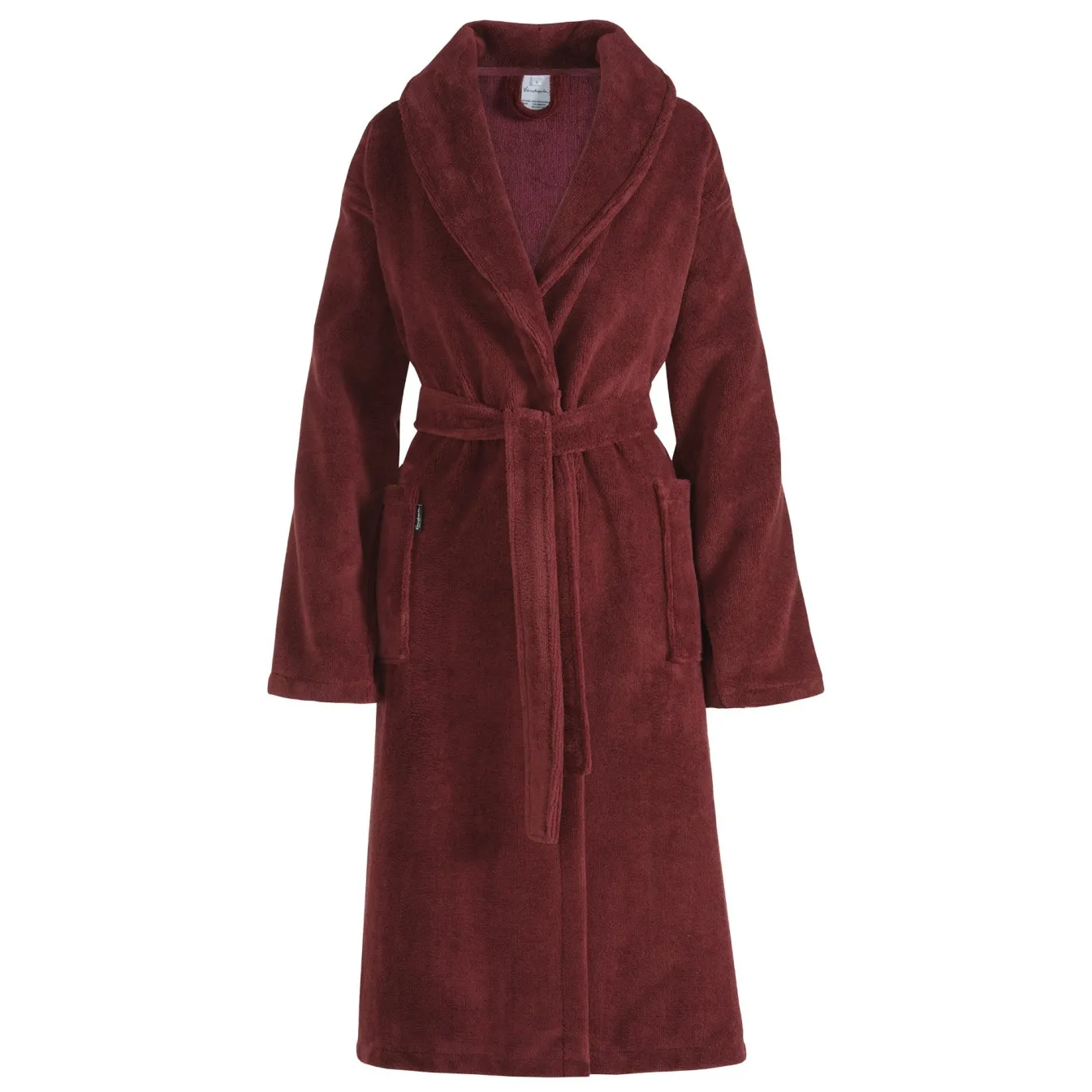 Outlet Bath & Living Vandyck Vandyck BEAUMONT bathrobe Burgundy Burgundy-018