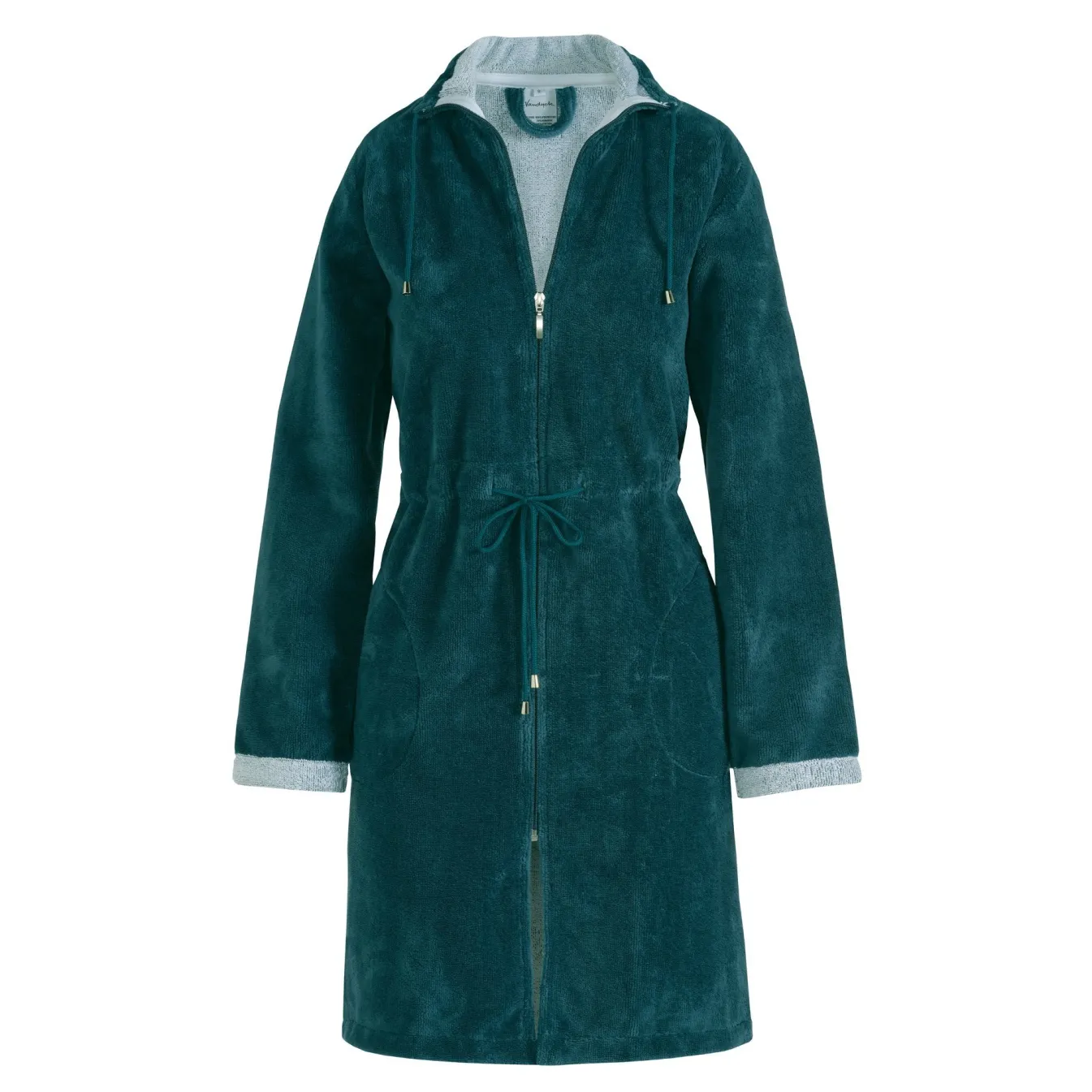 Shop Bath & Living Vandyck Vandyck CHICAGO bathrobe Lagoon Lagoon-305