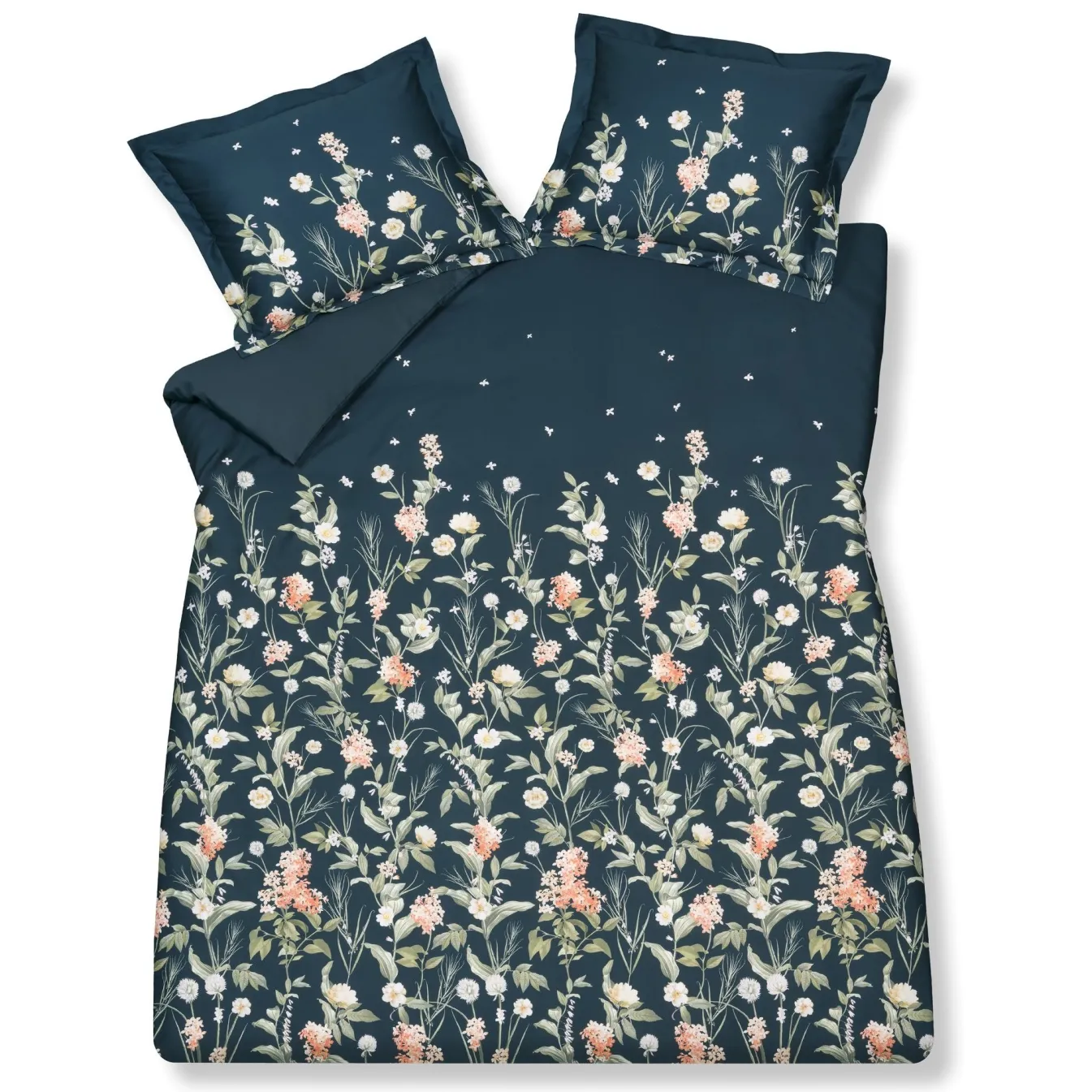Sale Bath & Living Vandyck Vandyck DARK MIDNIGHT duvet cover Blue Ink 240x220 cm BlueInk-199