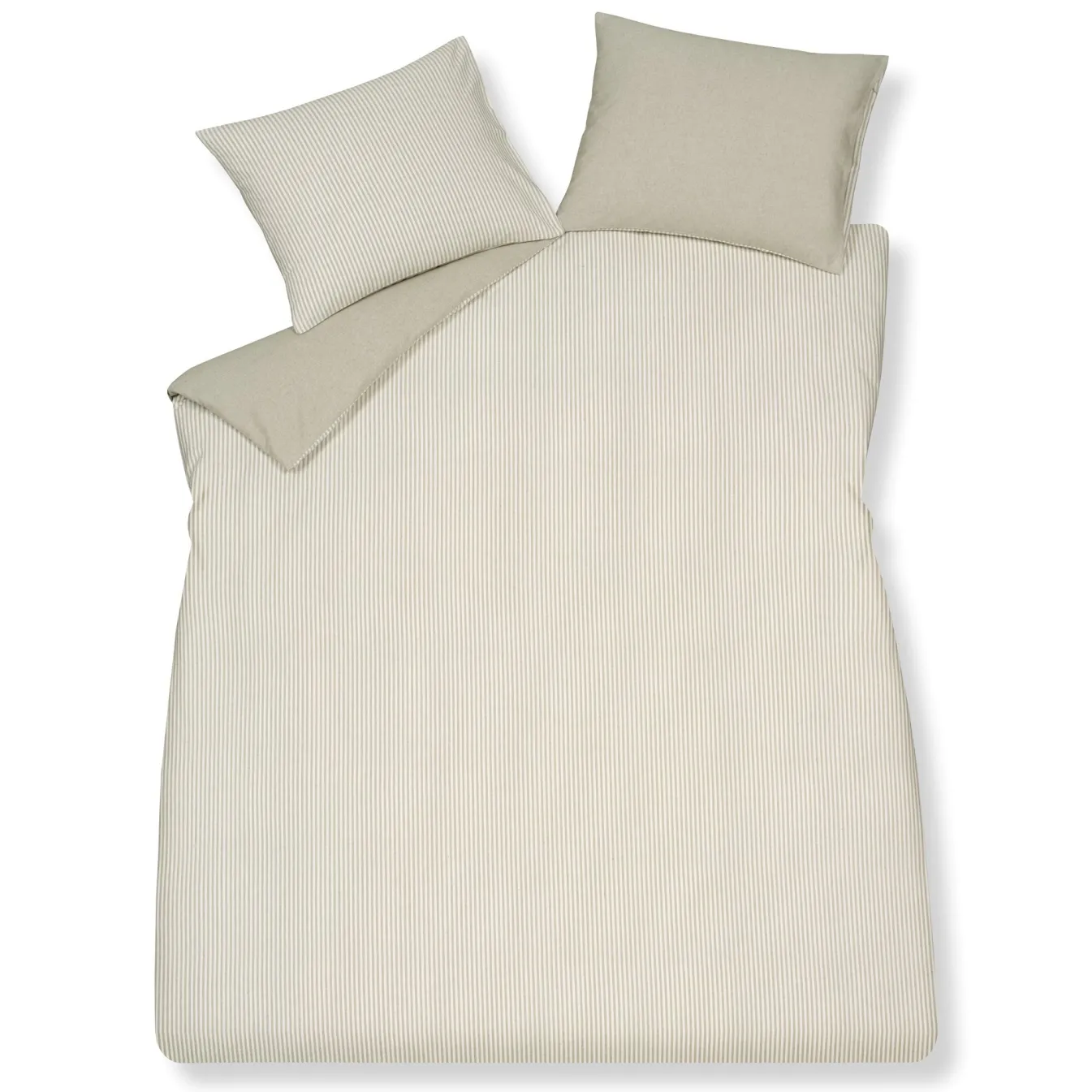 Online Bath & Living Vandyck Vandyck HOME Salerno duvet cover Sage Green 200x220 cm SageGreen-181