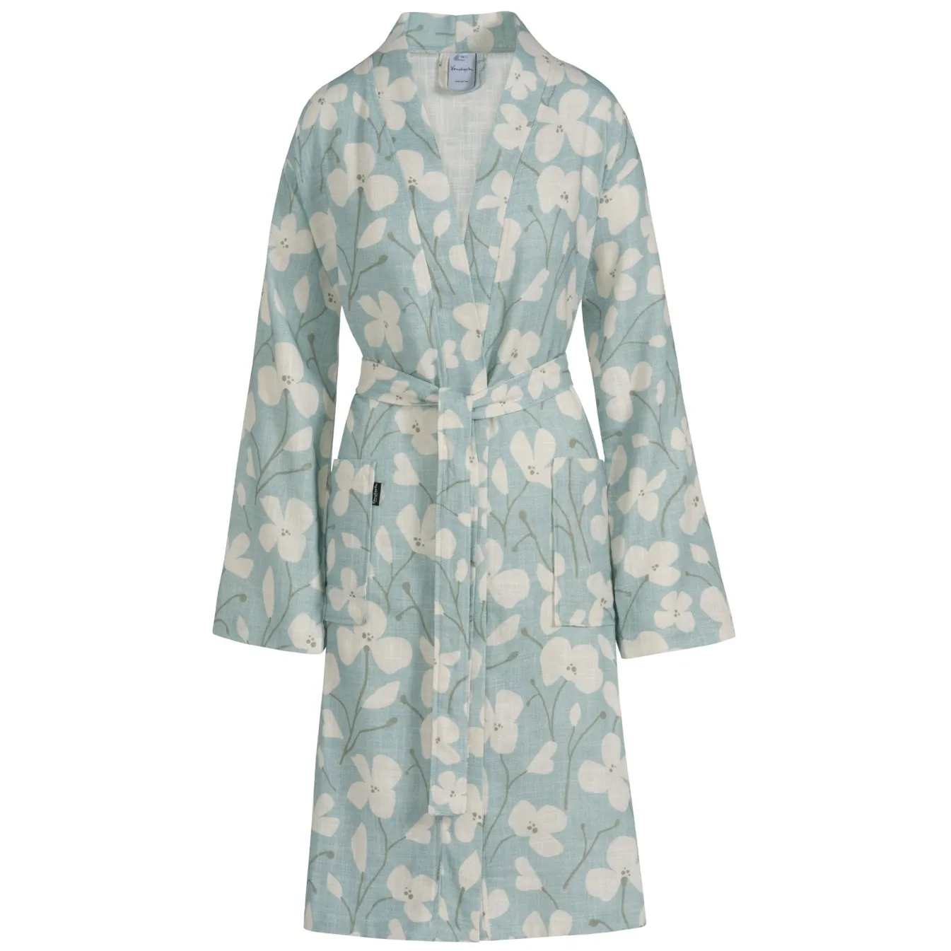 Fashion Bath & Living Vandyck Vandyck NOA bathrobe Pearl Blue