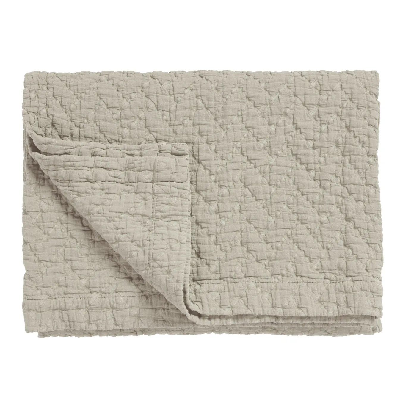 Sale Bath & Living Vandyck Vandyck PURE 10 bedspread Stone 180x260 cm Stone-169