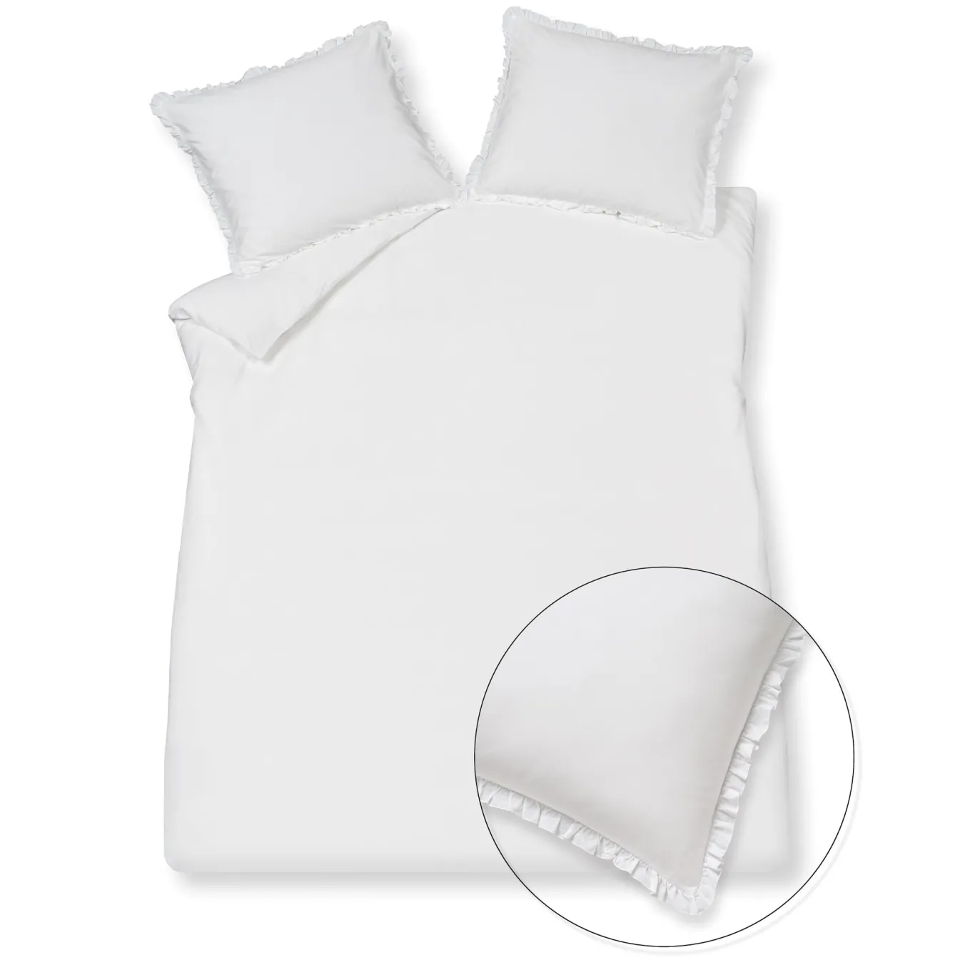 Discount Bath & Living Vandyck Vandyck PURE 83 duvet cover White 200x220 cm White-090