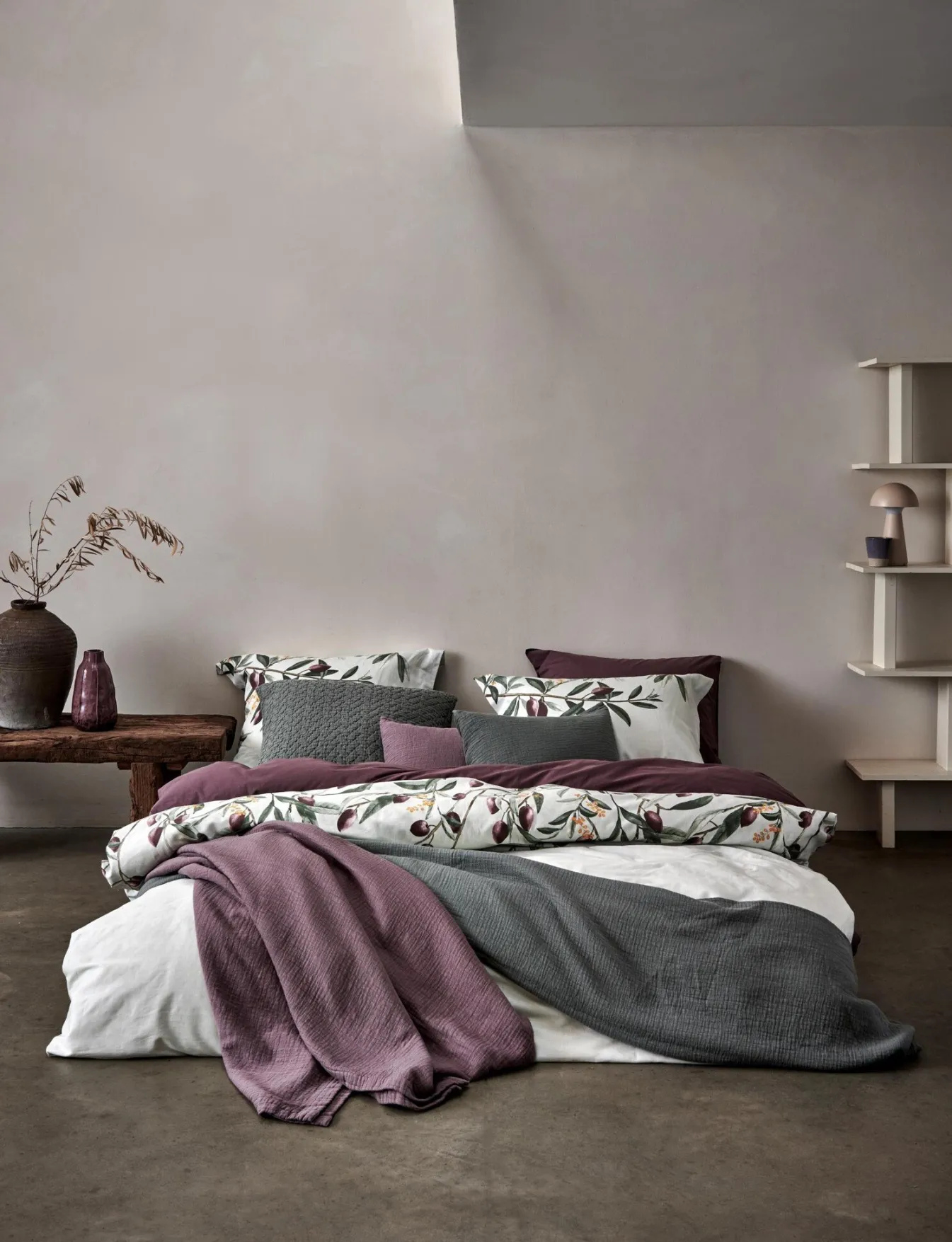 Shop Bath & Living Vandyck Vandyck WASHED COTTON duvet cover Peppercorn 140x220 cm Peppercorn-202