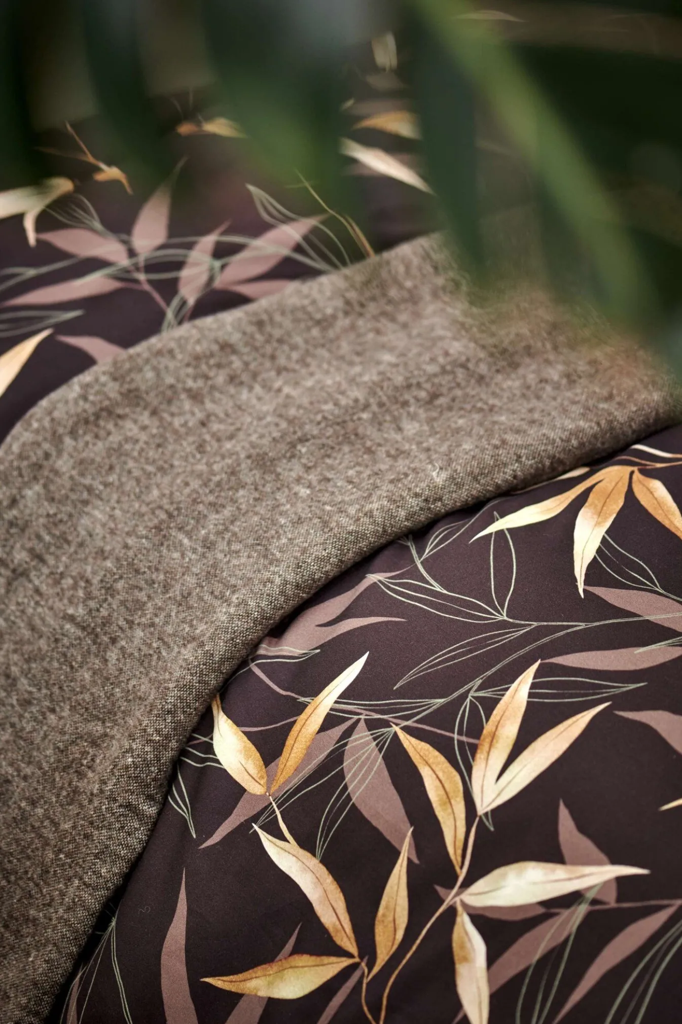 Cheap Bath & Living Vandyck Vandyck ZEN GARDEN duvet cover Dark Chocolate 140x220 cm DarkChocolate-104