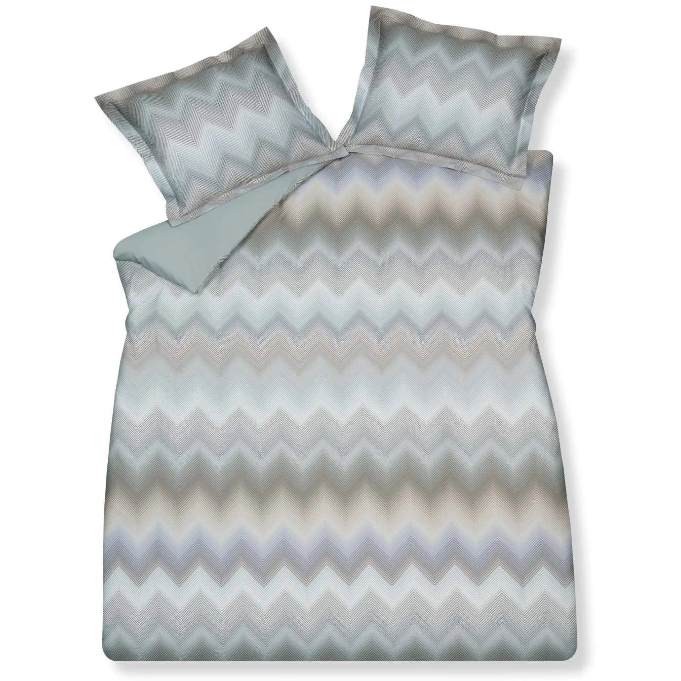 New Bath & Living Vandyck Vandyck ZIGGY duvet cover Pearl Blue 240x220 cm PearlBlue-190