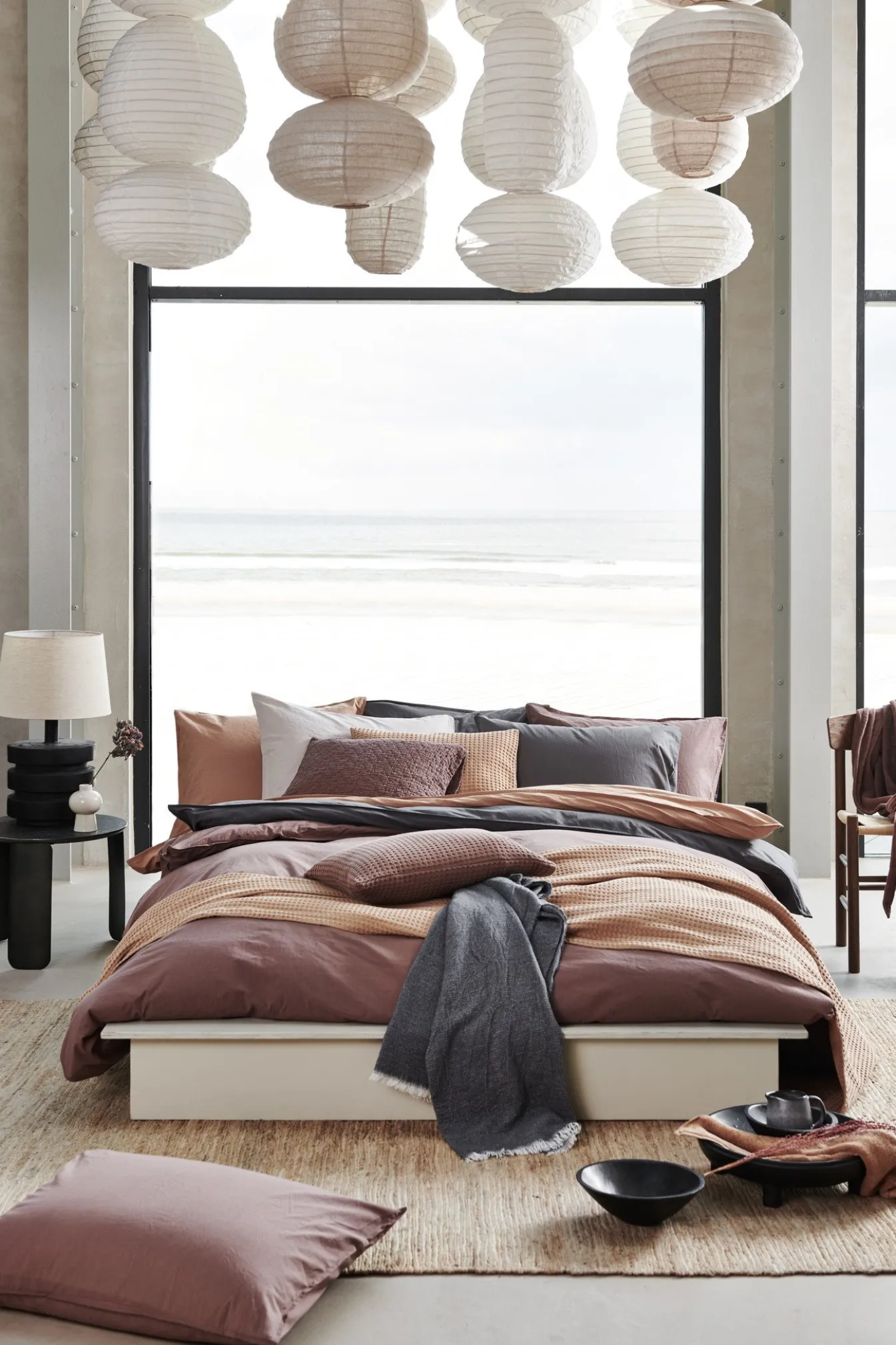 Best Bath & Living Vandyck WASHED COTTON duvet cover 200x220 cm Brownie (cotton) CLLA20201