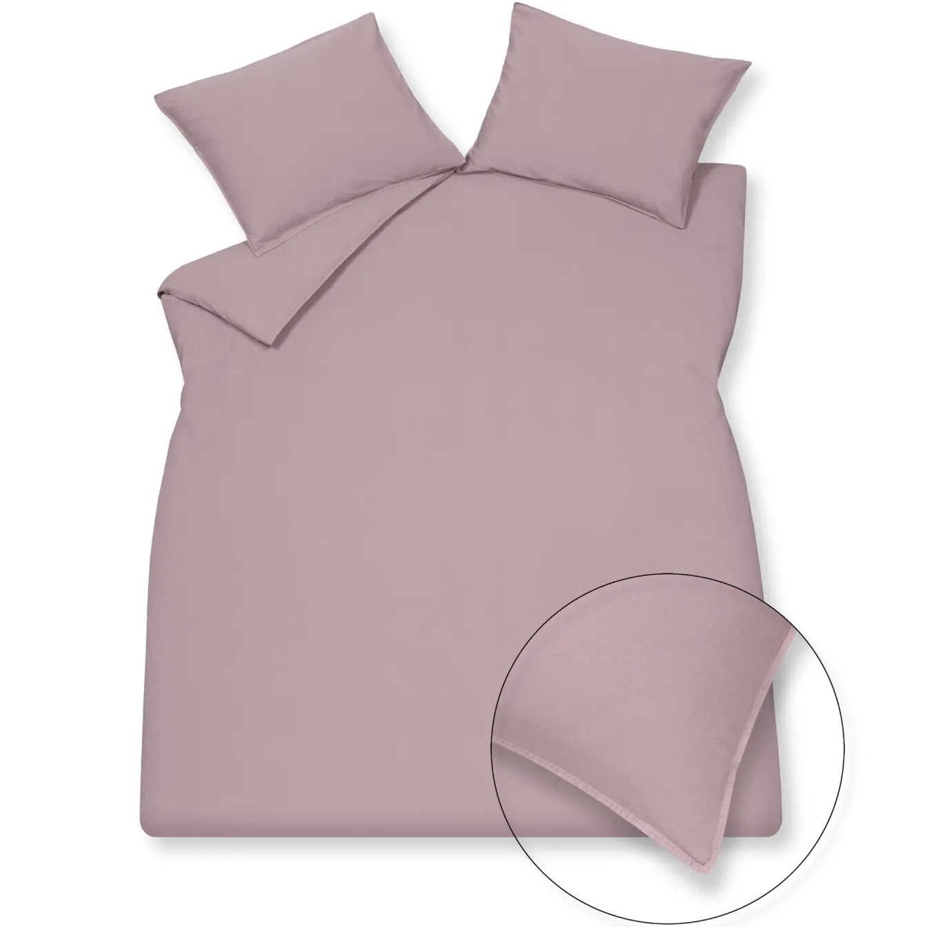 New Bath & Living Vandyck WASHED COTTON duvet cover 240x220 cm Viola (cotton) CLLA20201