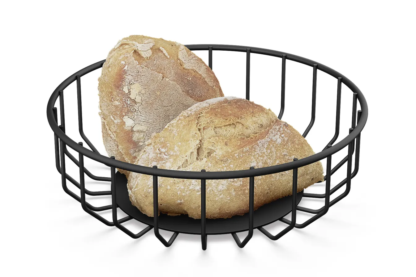 Best Bath & Living Zack ABASSO bread basket 30670 black