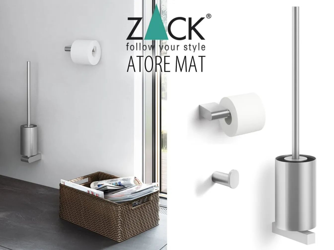 Outlet Bath & Living Zack ATORE 3-part basic package (mat)